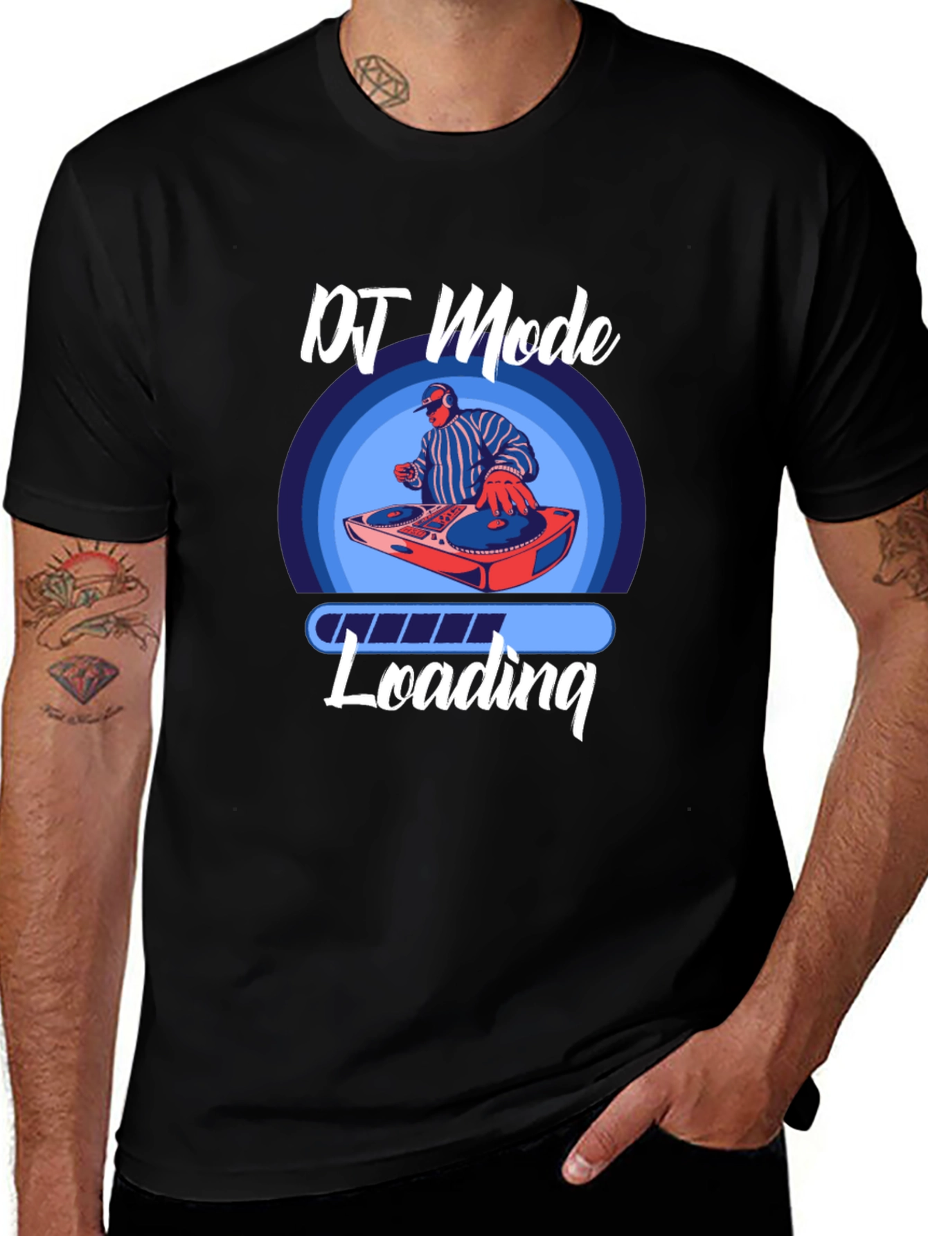 DJ Mode Loading T-Shirt - Cool Music Lover Tee