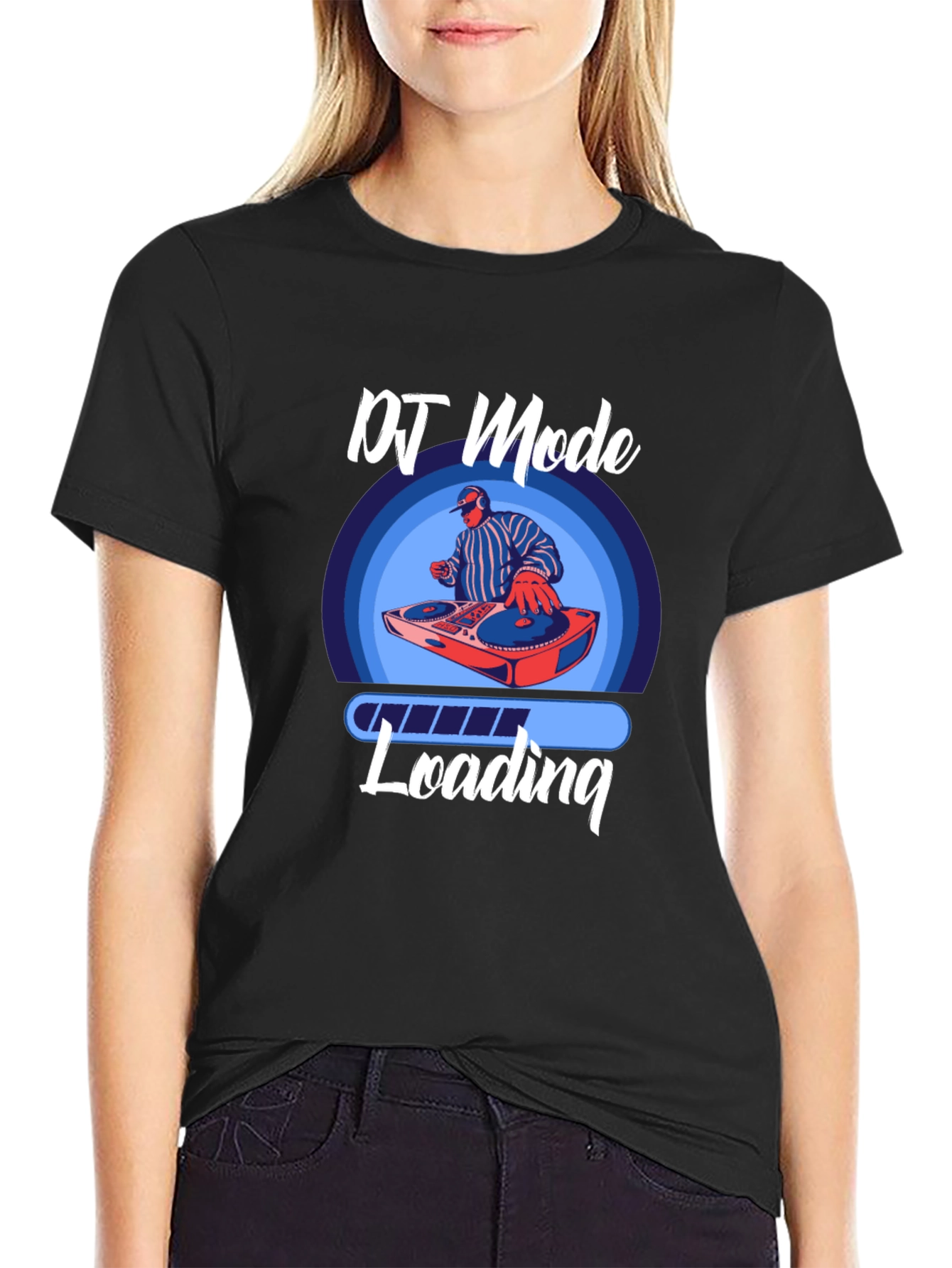 DJ Mode Loading T-Shirt - Cool Music Lover Tee