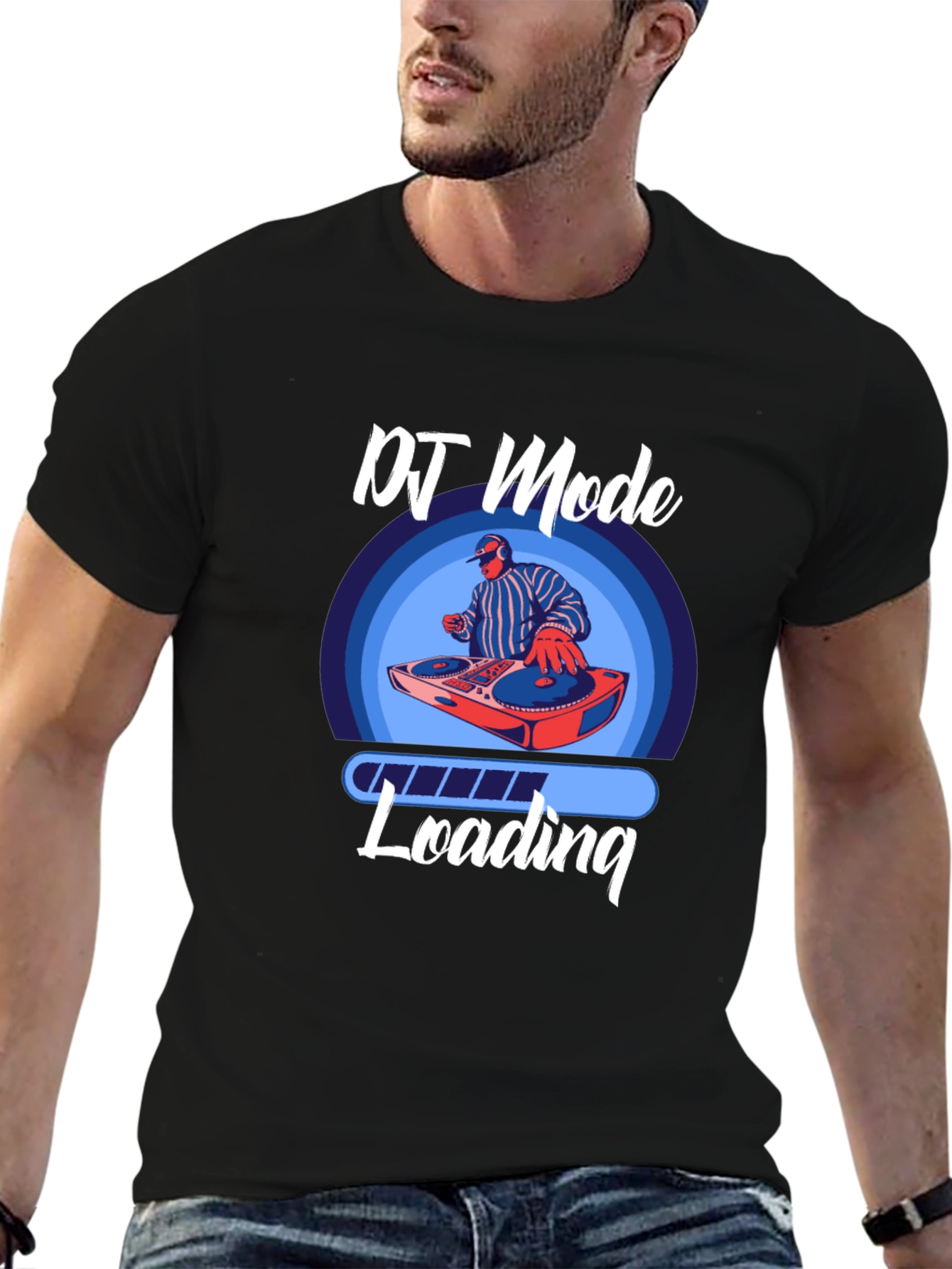 DJ Mode Loading T-Shirt - Cool Music Lover Tee