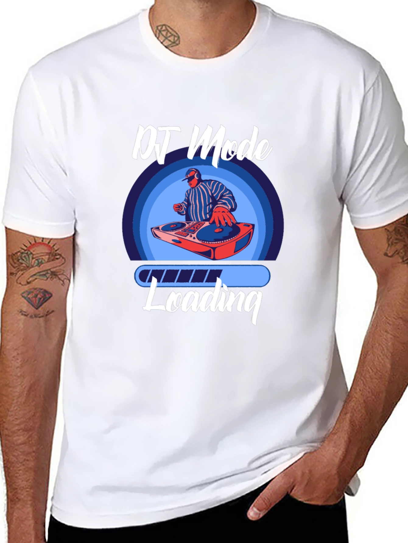 DJ Mode Loading T-Shirt - Cool Music Lover Tee