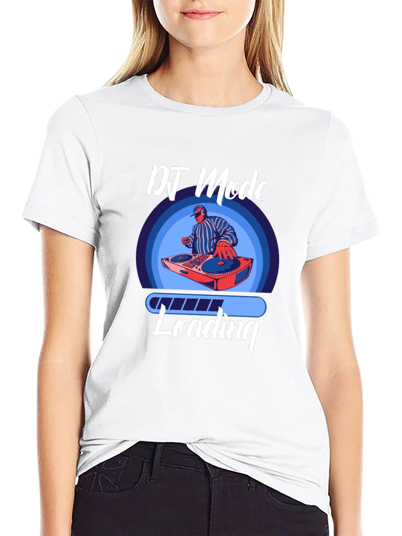 DJ Mode Loading T-Shirt - Cool Music Lover Tee