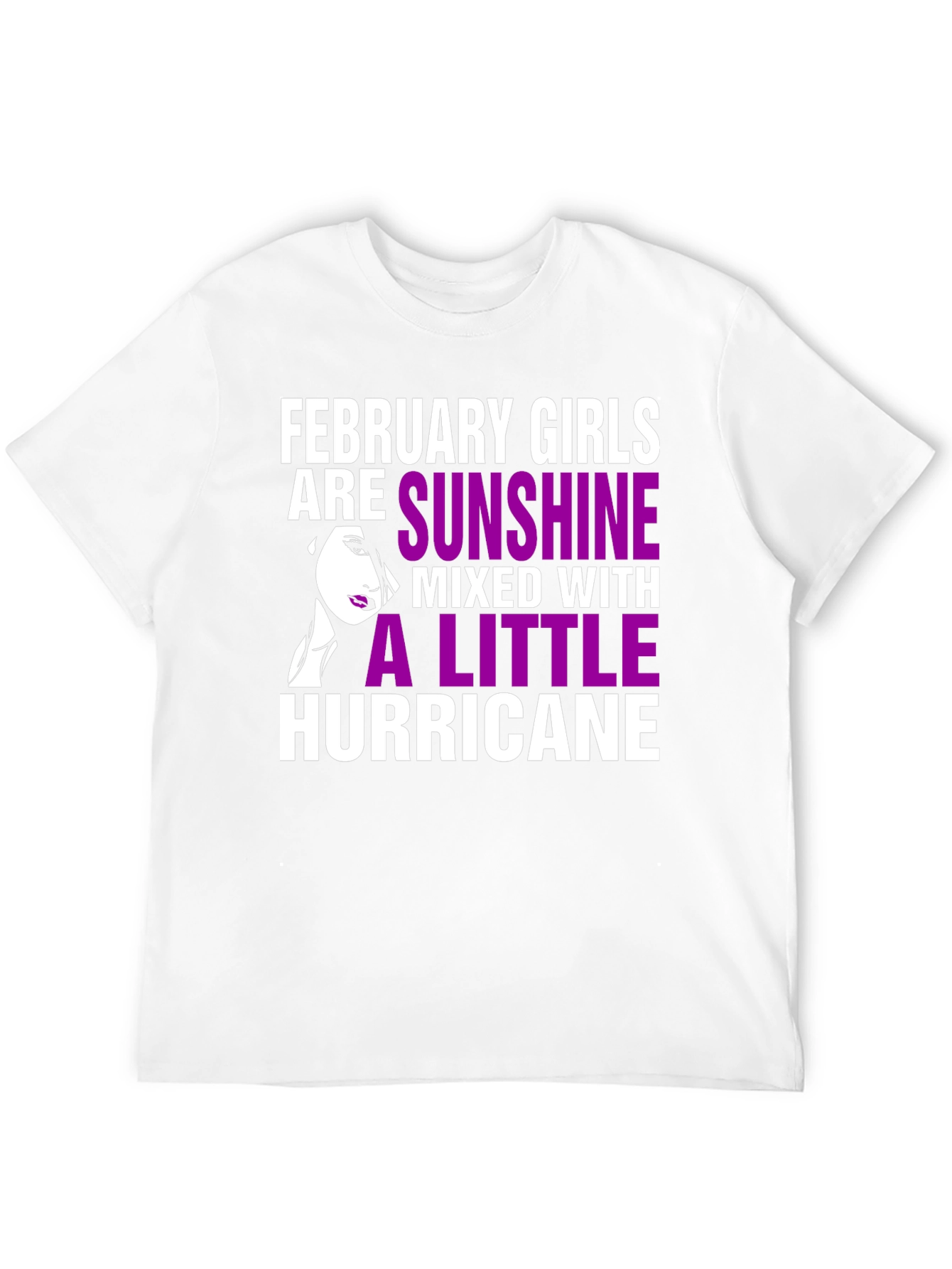 February Girls Sunshine Hurricane Graphic T-Shirt