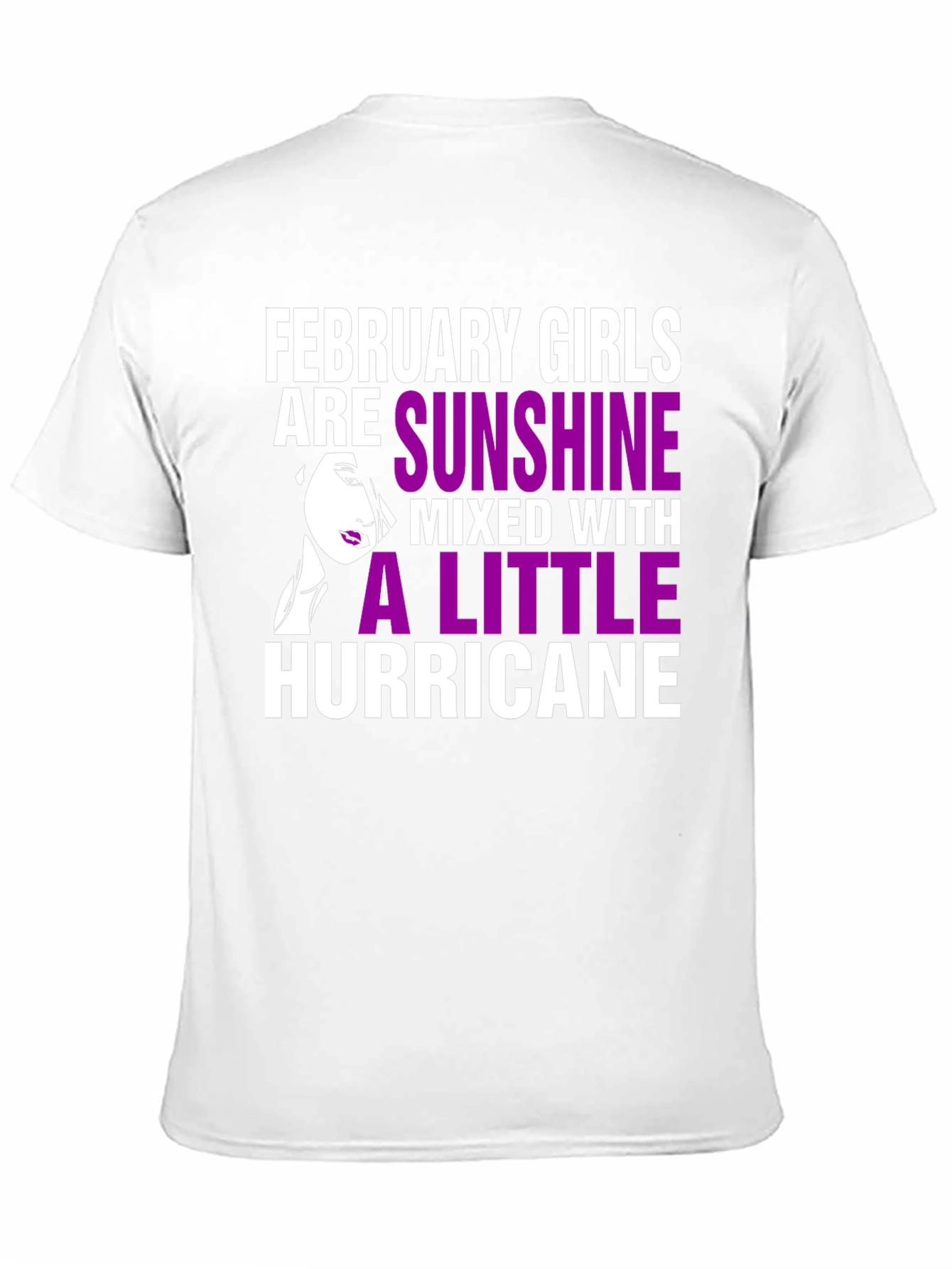 February Girls Sunshine Hurricane Graphic T-Shirt