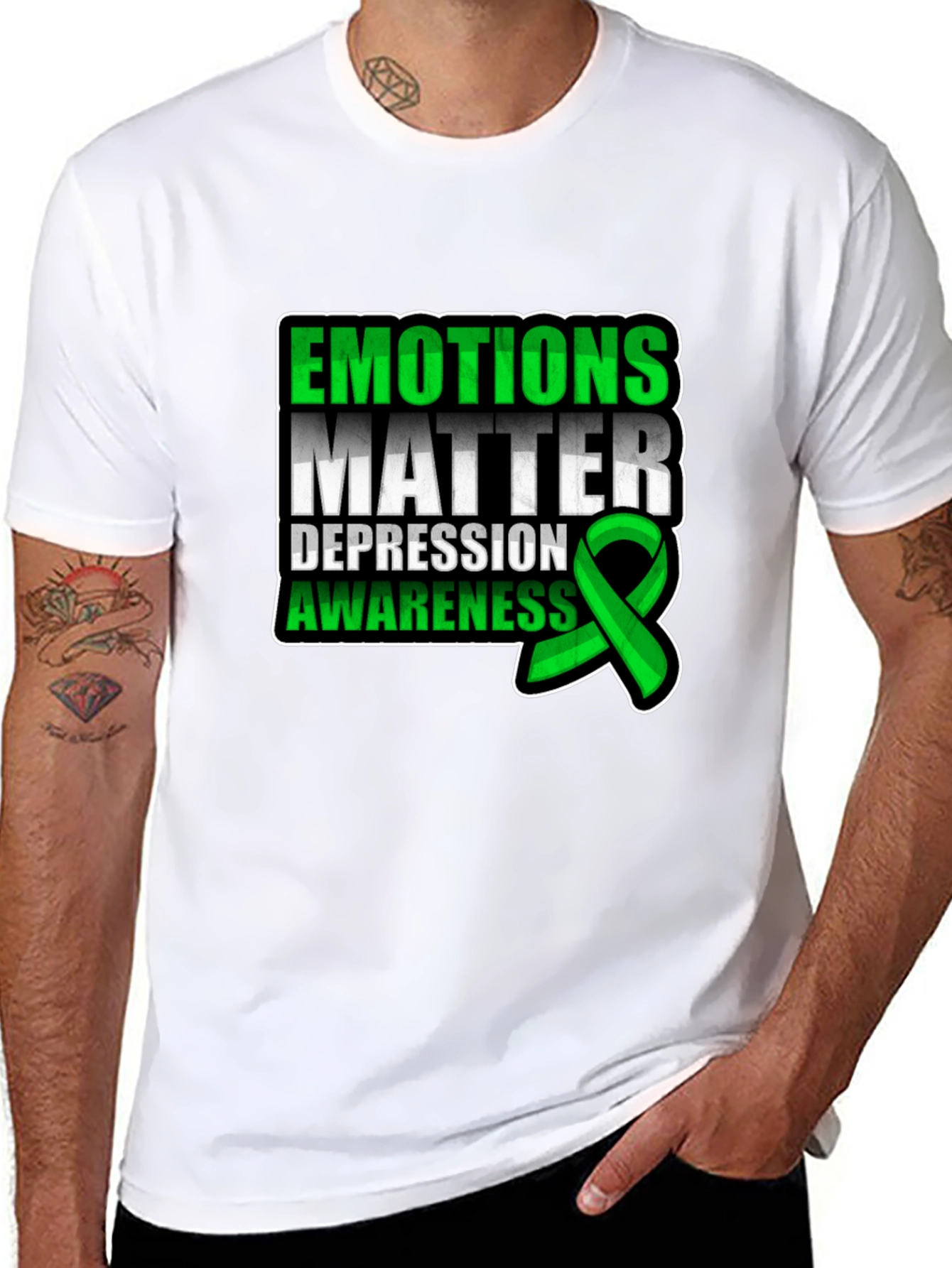 Emotions Matter Depression Awareness T-Shirt
