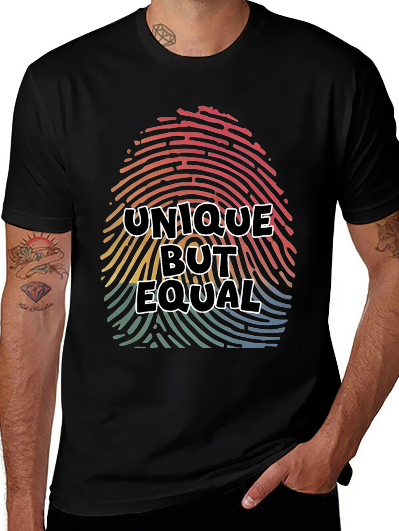 Unique But Equal Graphic T-Shirt