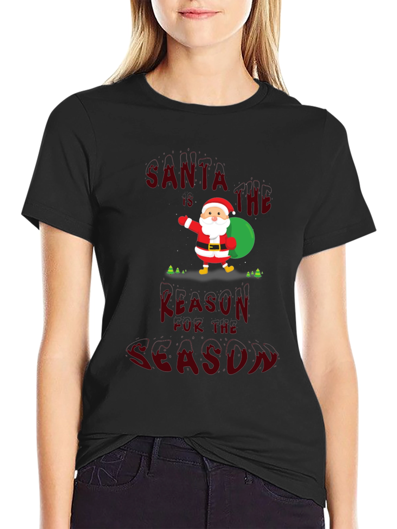 Santa Is The Reason For The Season T-Shirt