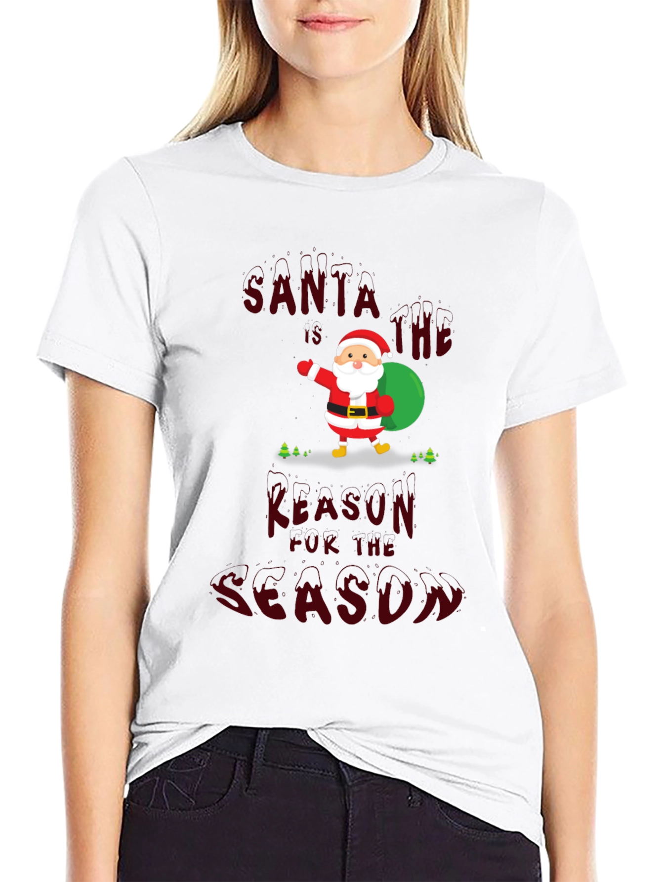 Santa Is The Reason For The Season T-Shirt
