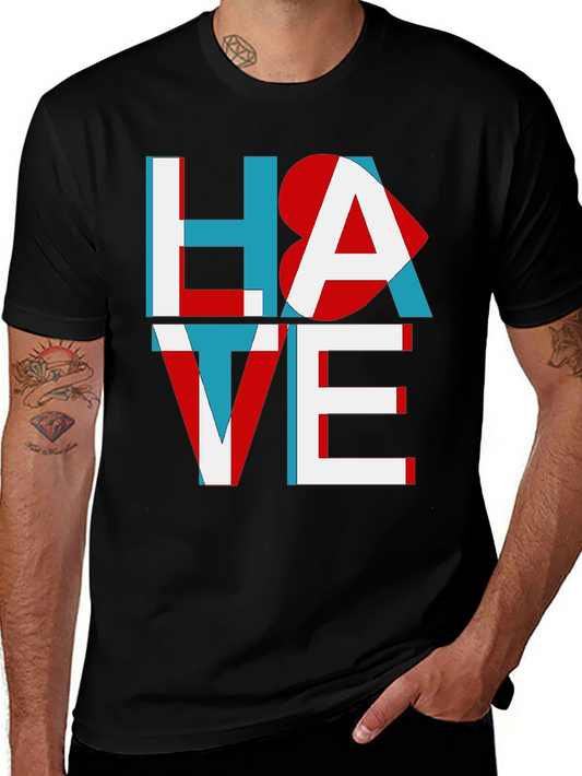 Hate Love Graphic Tee - Unisex Cotton T-Shirt