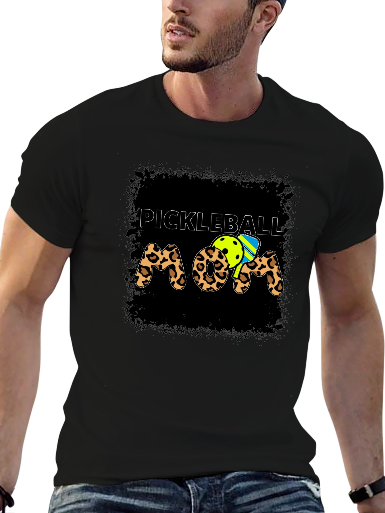 Pickleball Mom Graphic T-Shirt