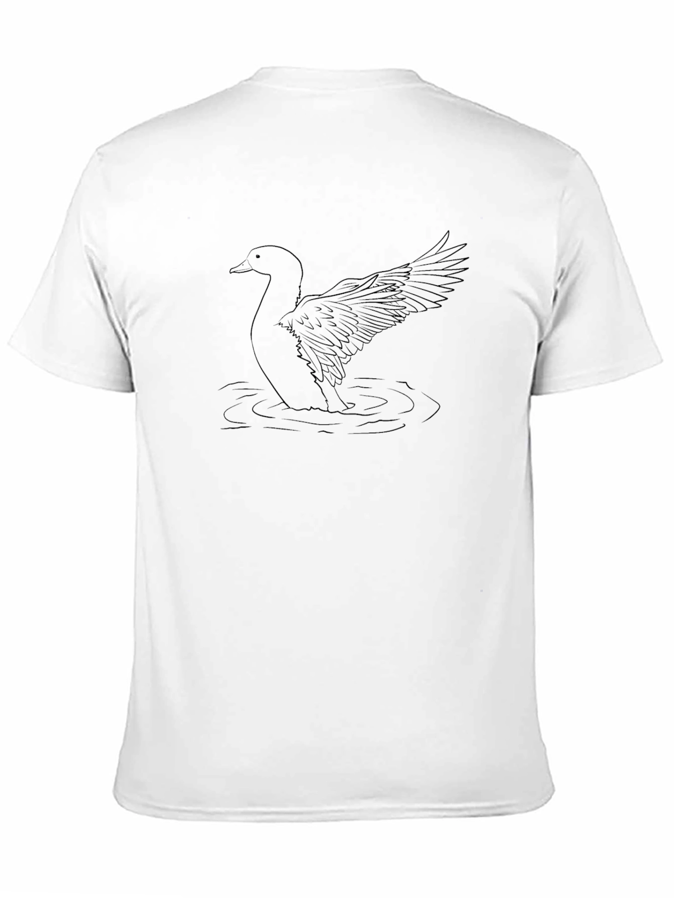 Duck Silhouette Black T-Shirt
