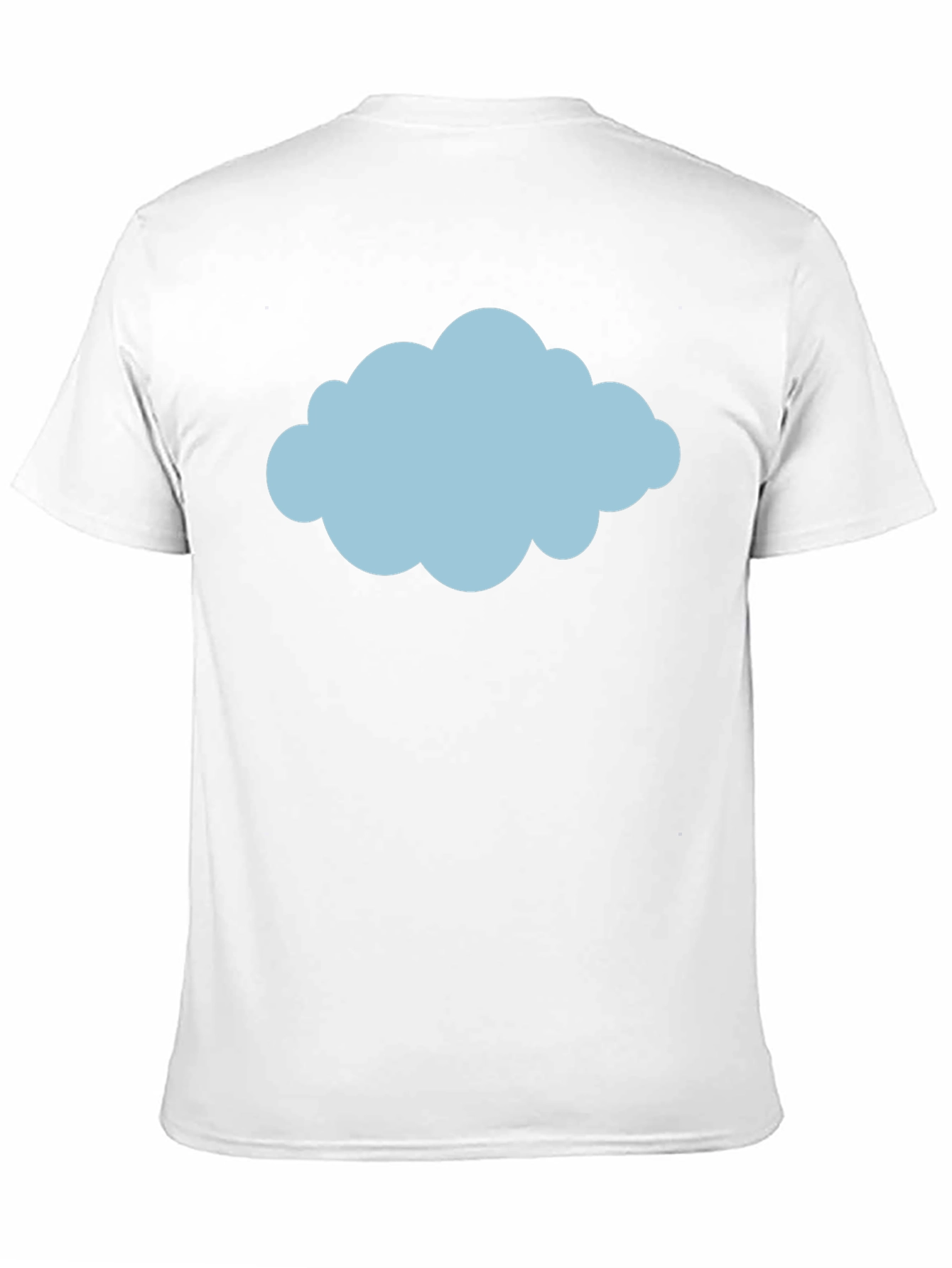 Cloud Graphic Tee - Weather Design Black T-Shirt