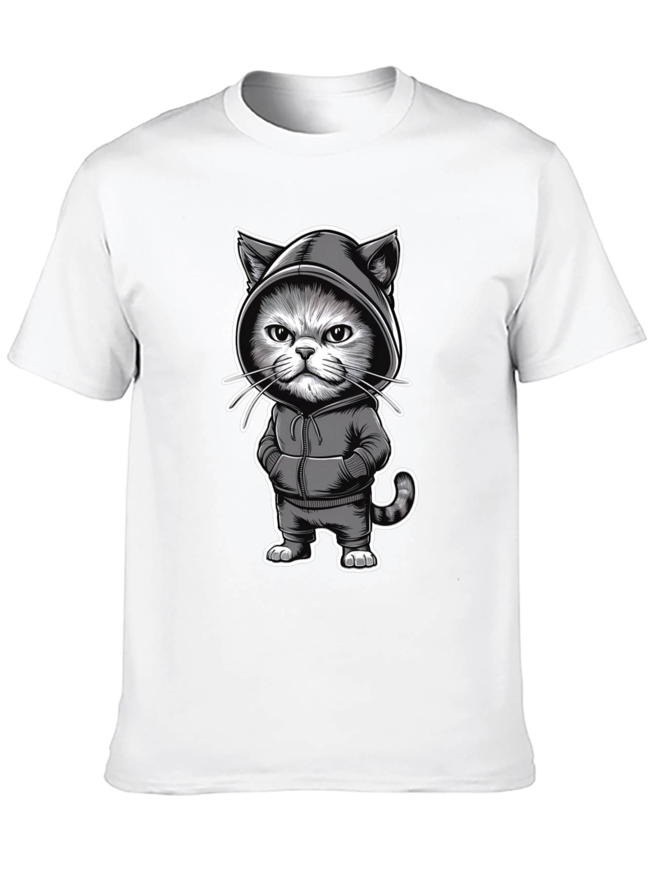 Cool Cat Hoodie T-Shirt