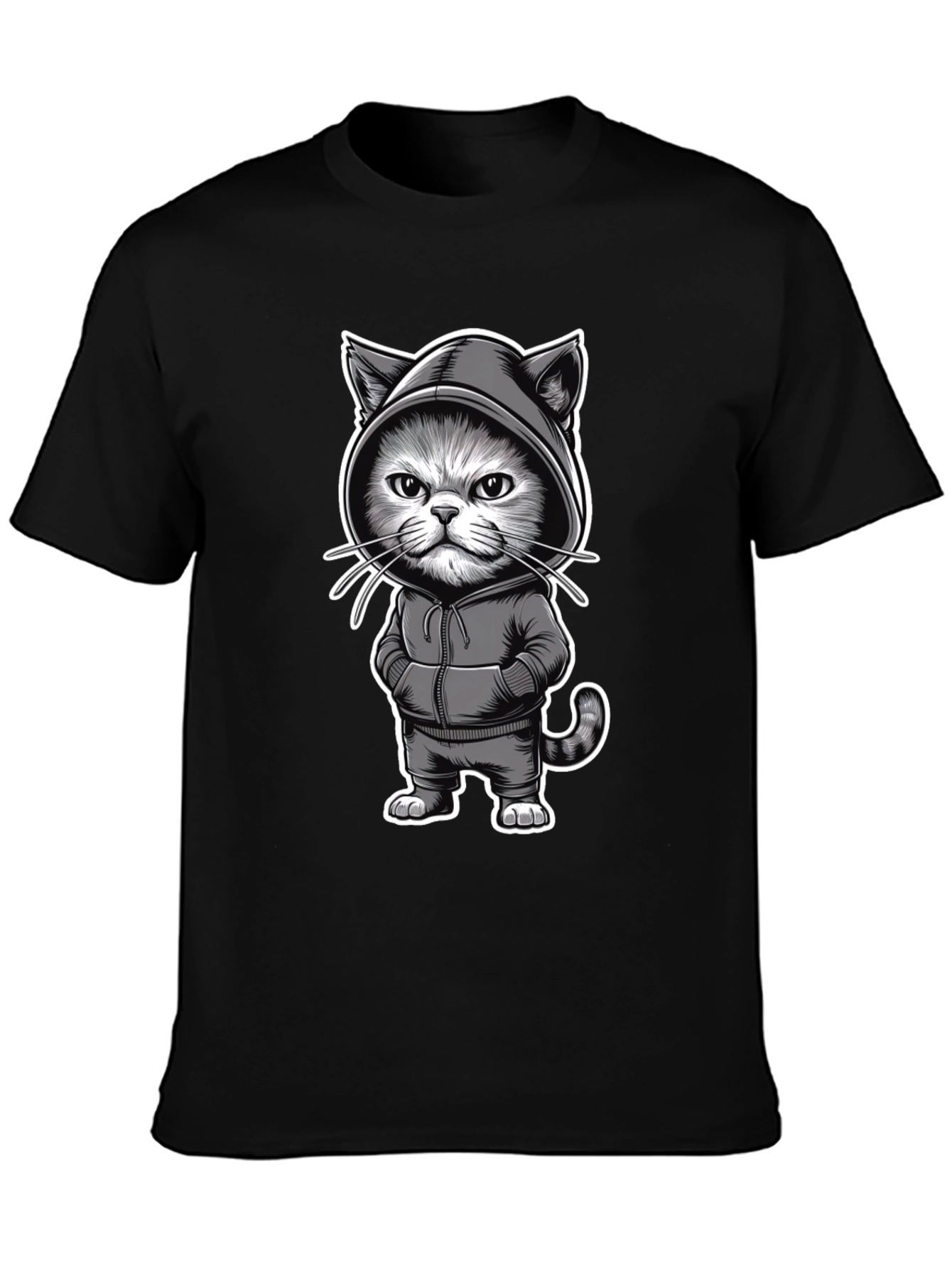Cool Cat Hoodie T-Shirt