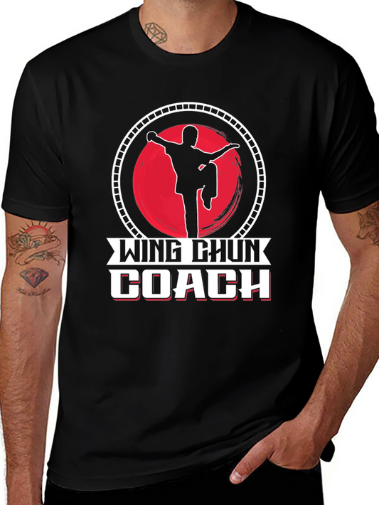 Wing Chun Coach Black T-Shirt