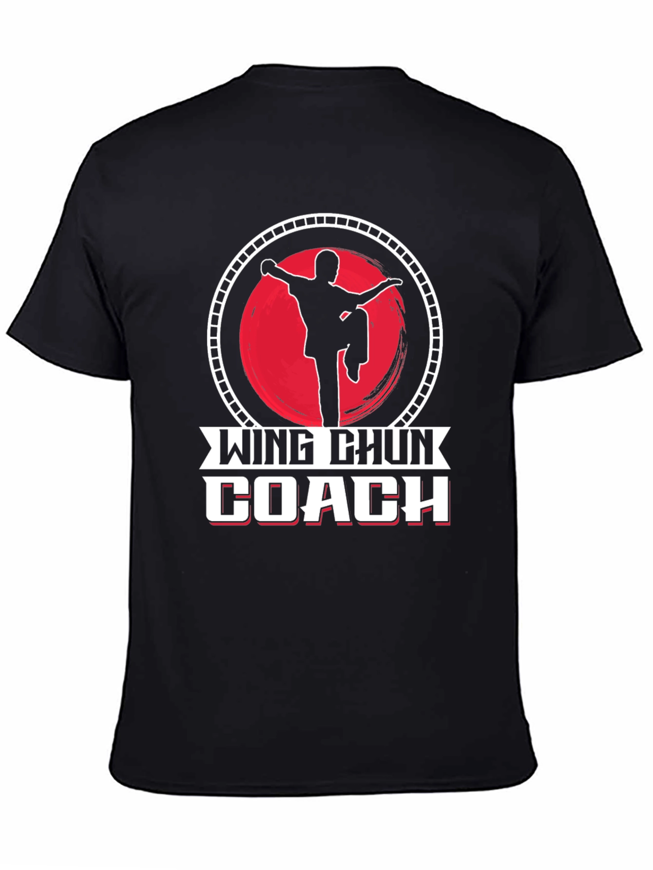 Wing Chun Coach Black T-Shirt