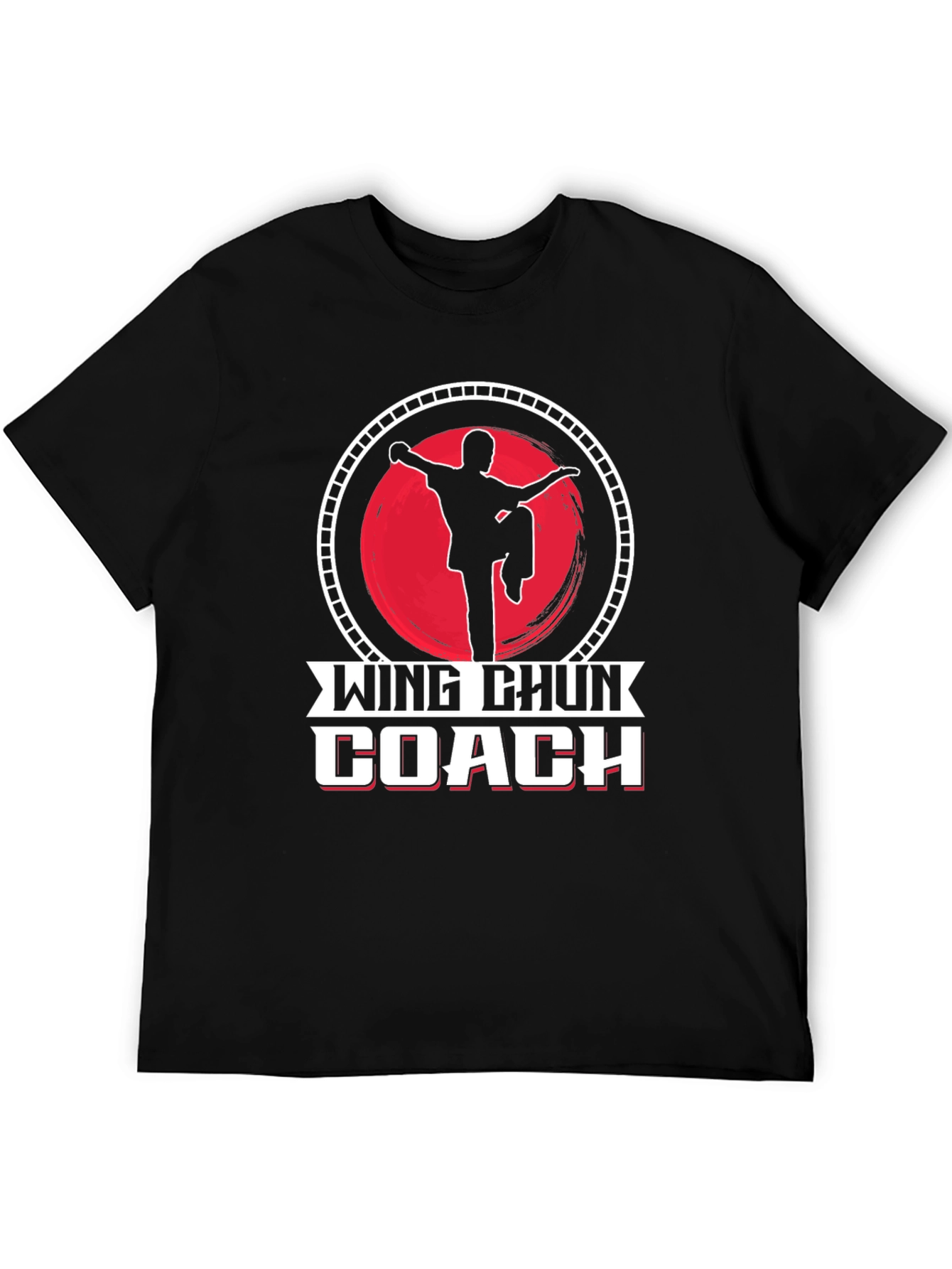 Wing Chun Coach Black T-Shirt