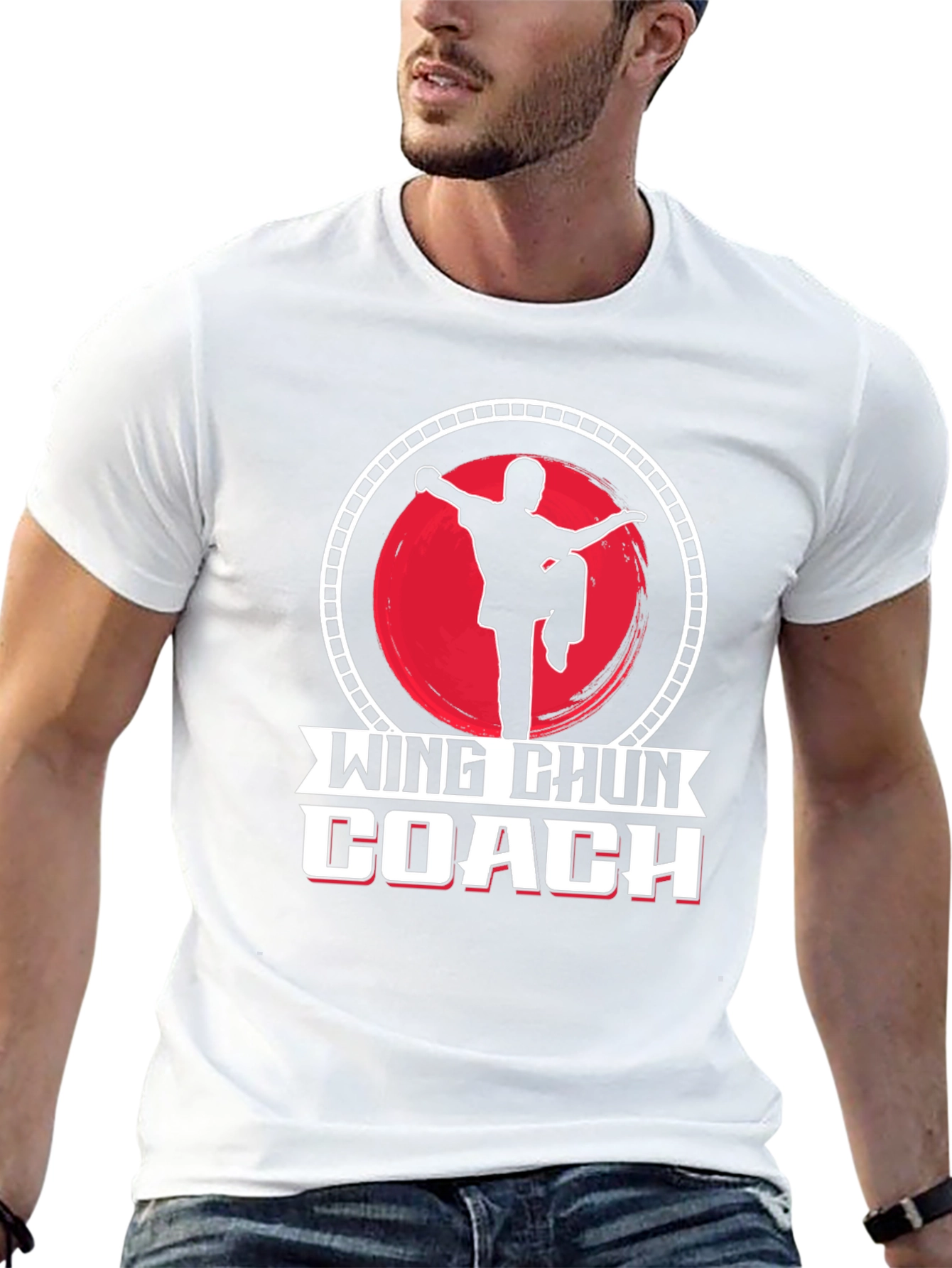 Wing Chun Coach Black T-Shirt