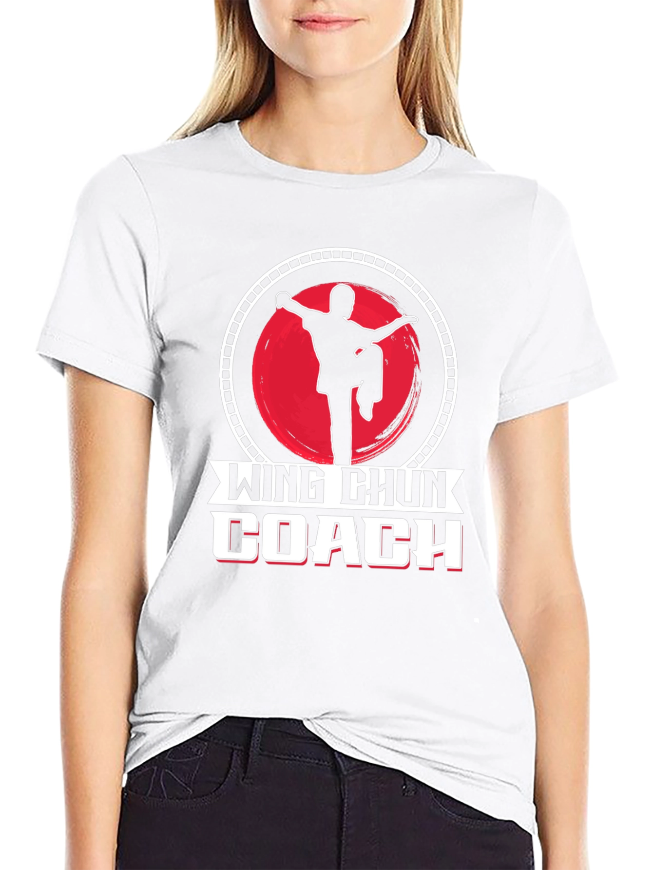 Wing Chun Coach Black T-Shirt
