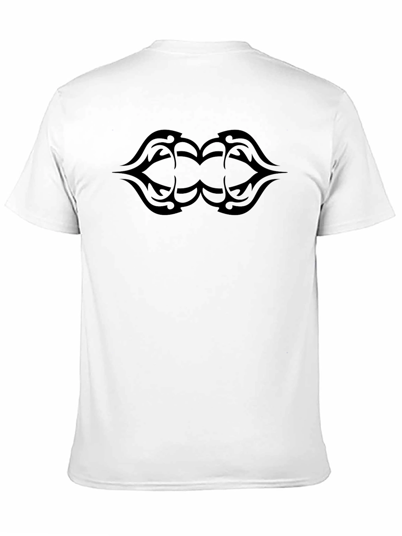 Tribal Tattoo Graphic Black T-Shirt