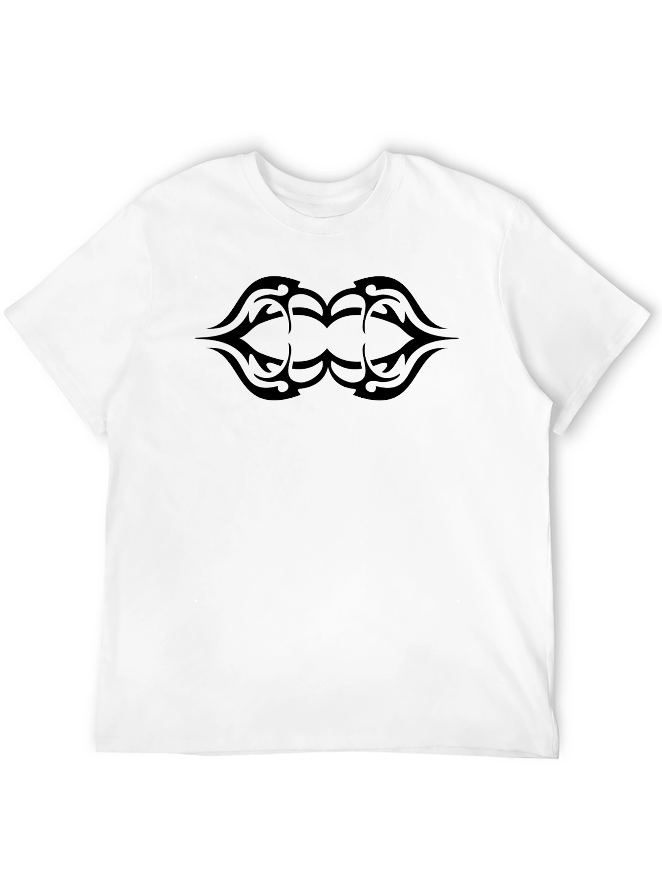 Tribal Tattoo Graphic Black T-Shirt