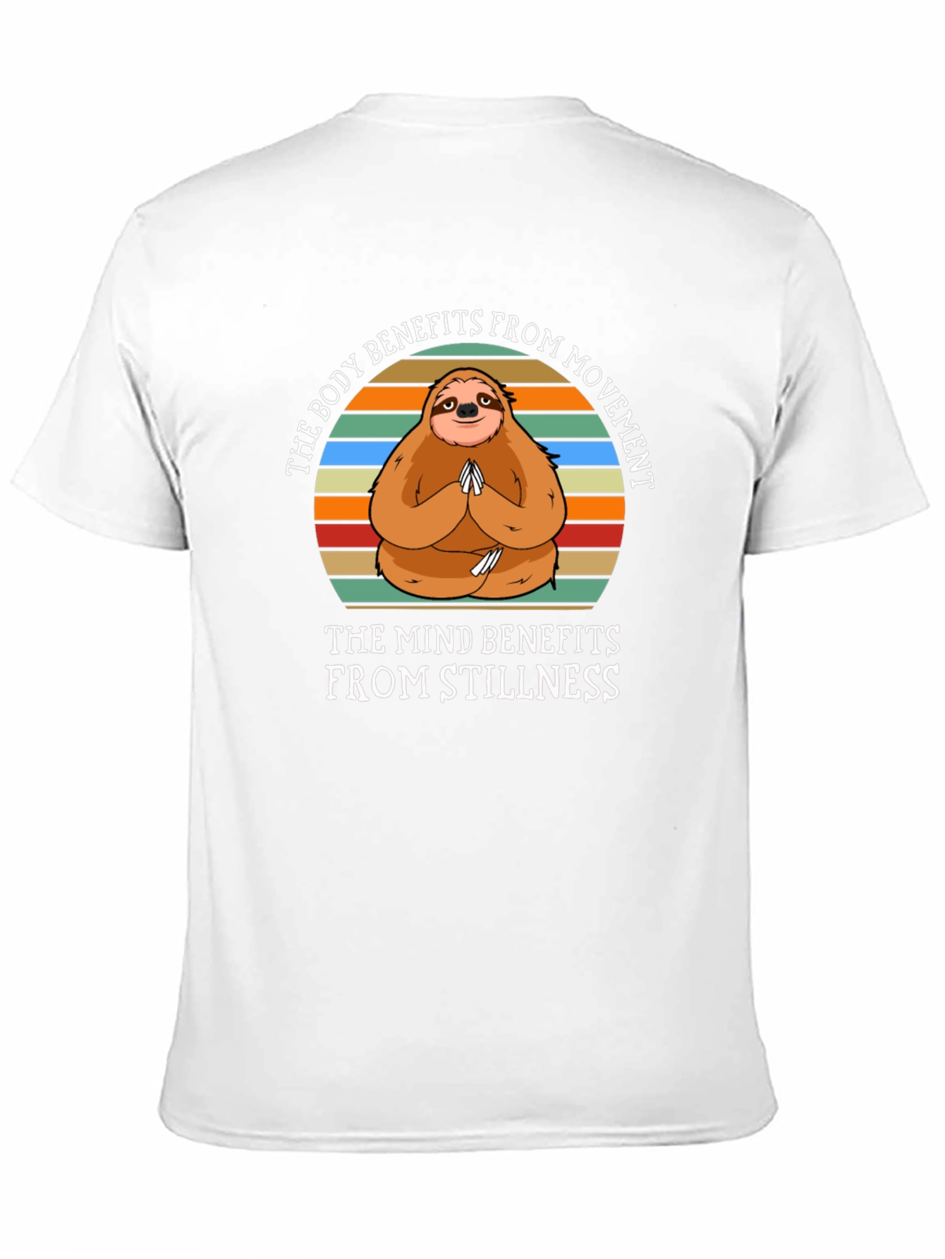 Yoga Sloth T-Shirt - The Body Benefits From Movement