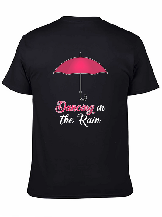 Dancing in the Rain Graphic Tee - Stylish Comfort