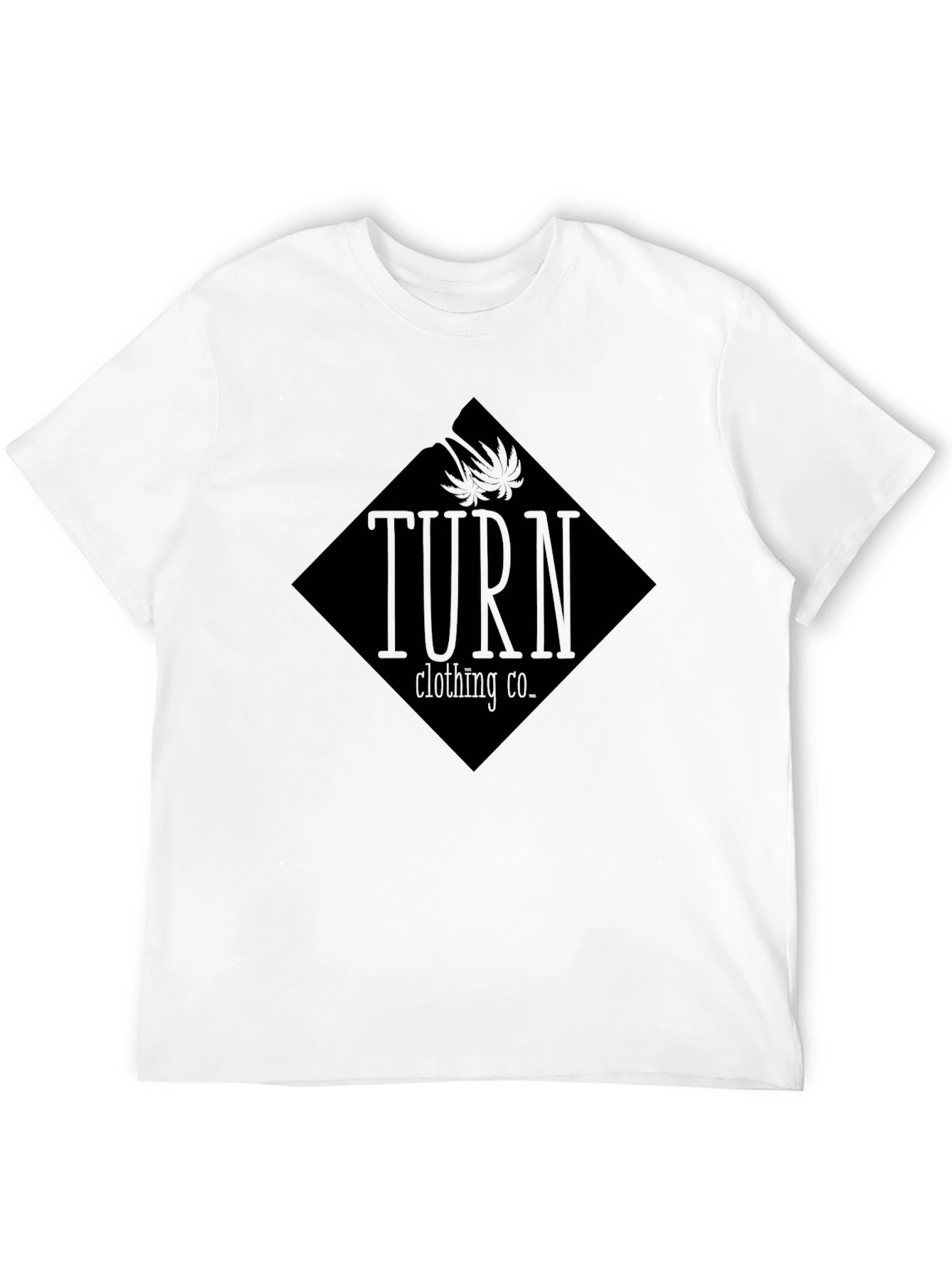Turn Clothing Co. Black Graphic Tee