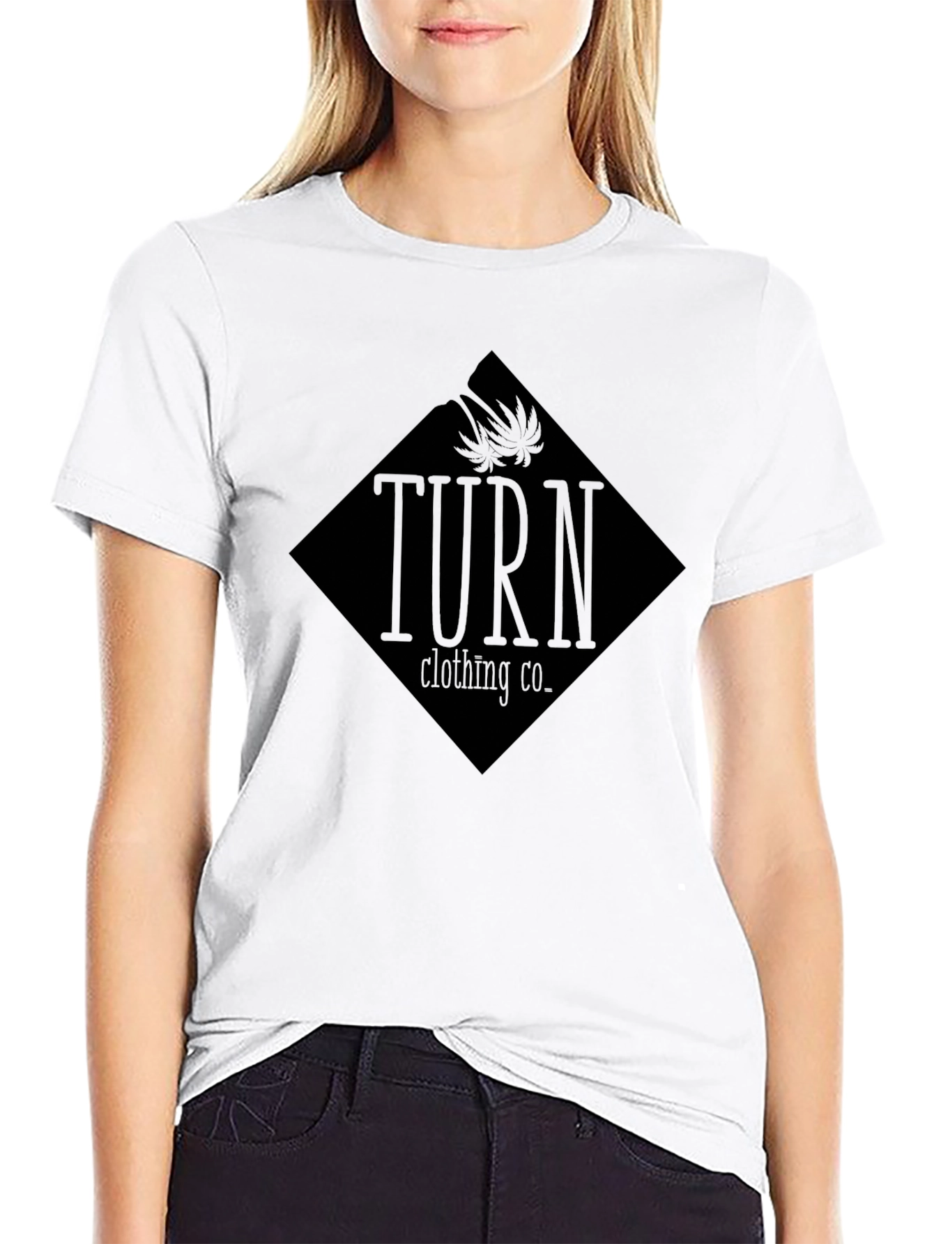 Turn Clothing Co. Black Graphic Tee