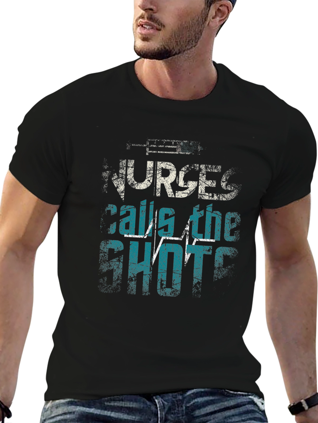 Nurses Call the Shots Graphic T-Shirt