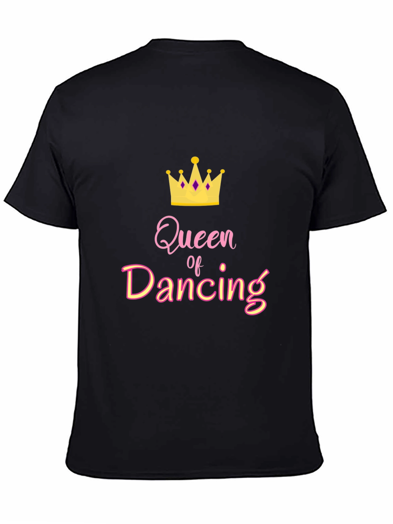 Queen of Dancing Black T-Shirt