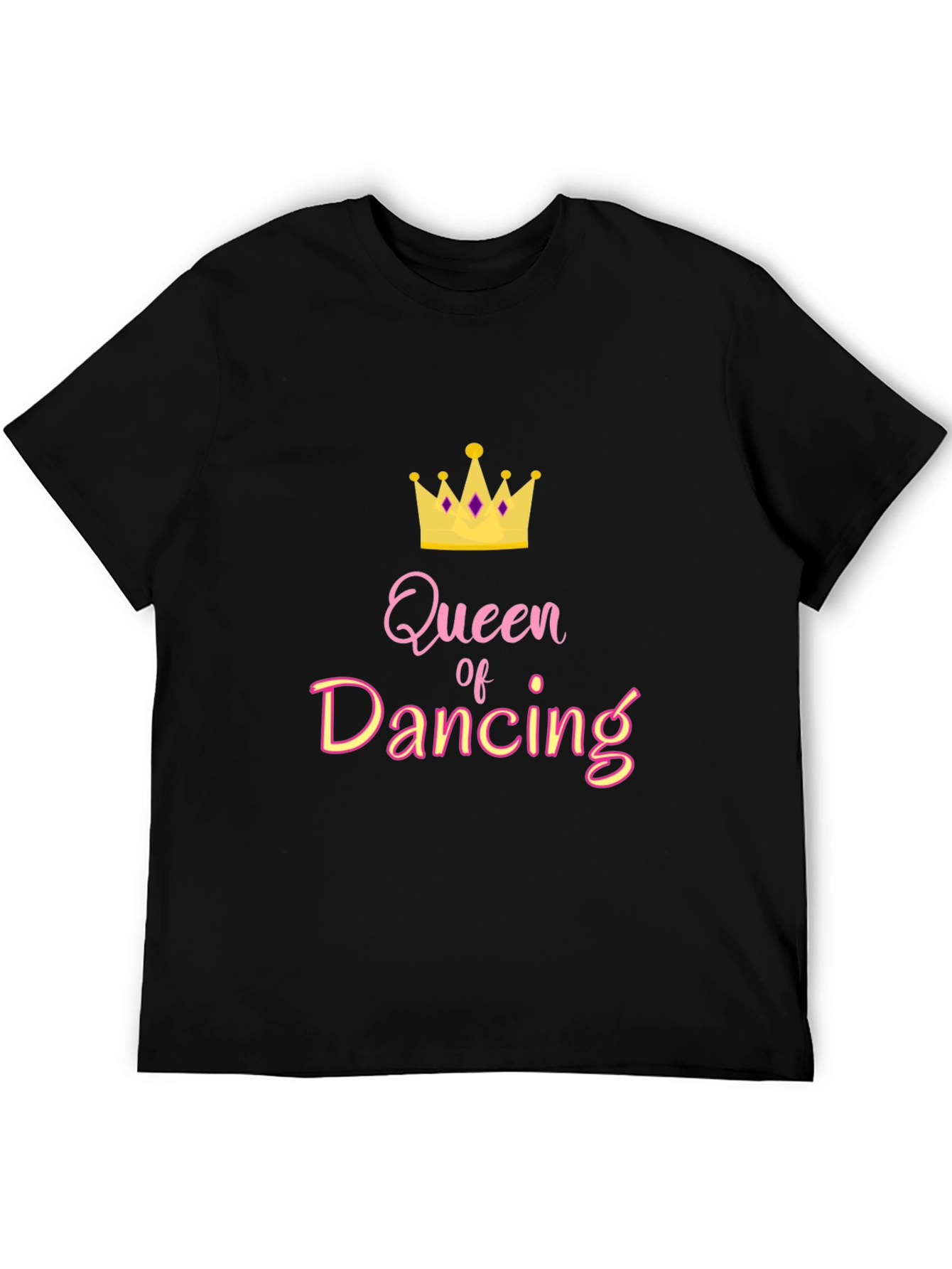 Queen of Dancing Black T-Shirt