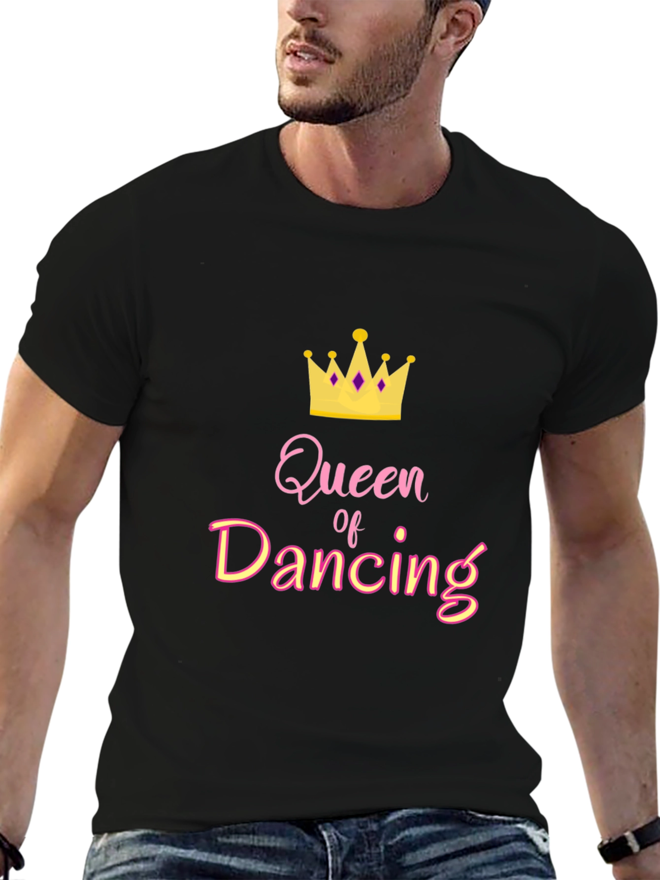 Queen of Dancing Black T-Shirt