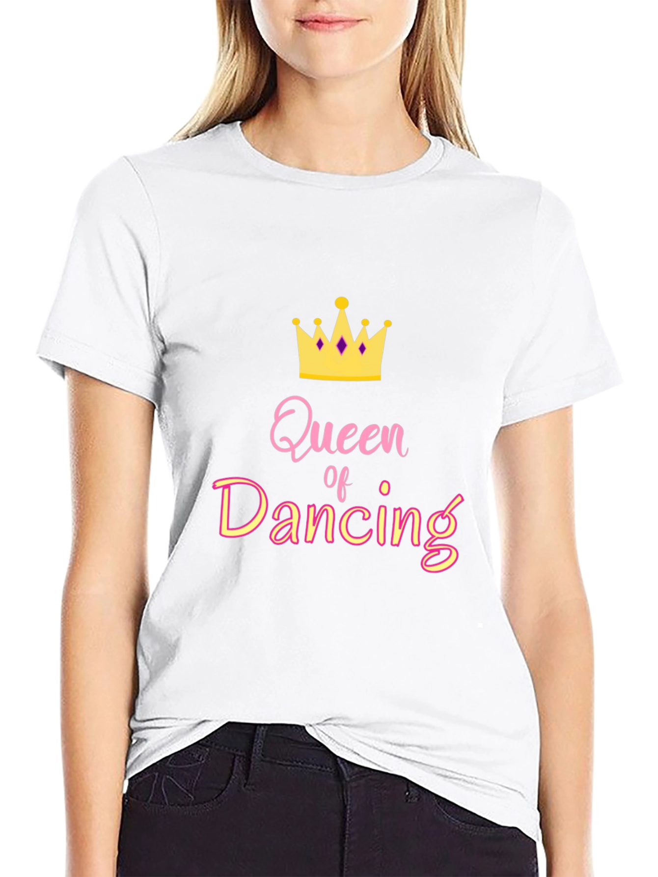 Queen of Dancing Black T-Shirt