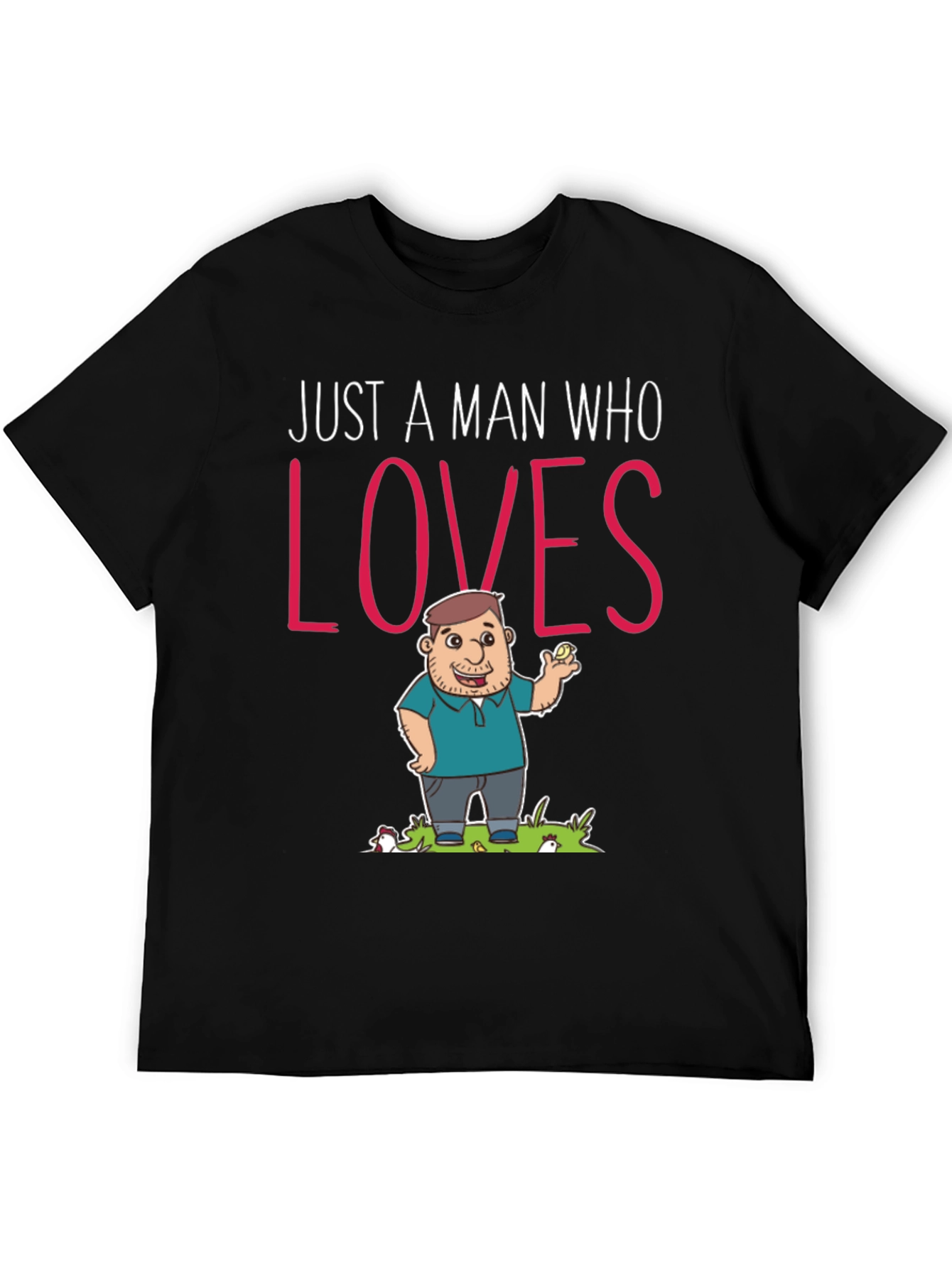 Chicken Lover T-Shirt - Funny Chicken Design