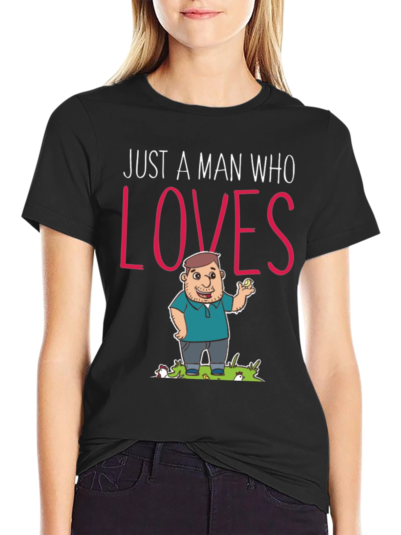 Chicken Lover T-Shirt - Funny Chicken Design