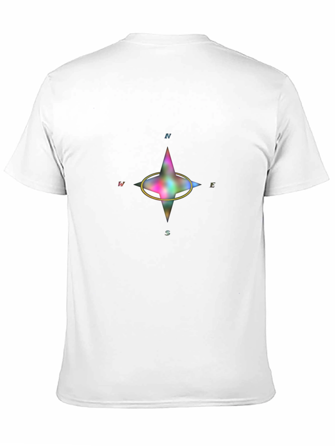 Compass Graphic T-Shirt - Black Casual Wear