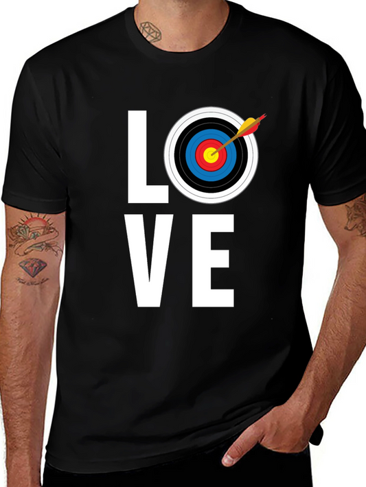 Archery Love Graphic Tee - Black
