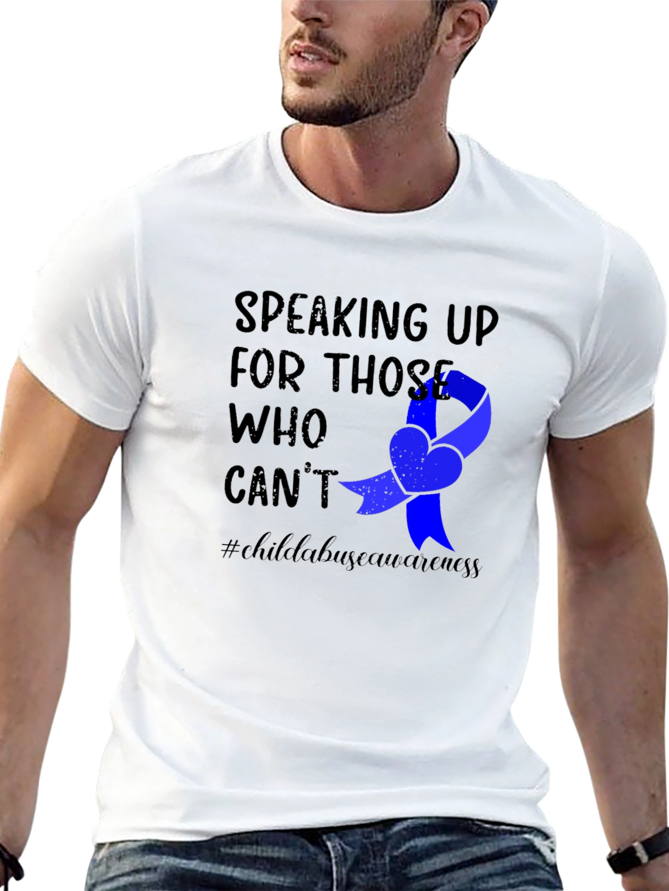Child Abuse Awareness Tee - Speaking Up T-Shirt