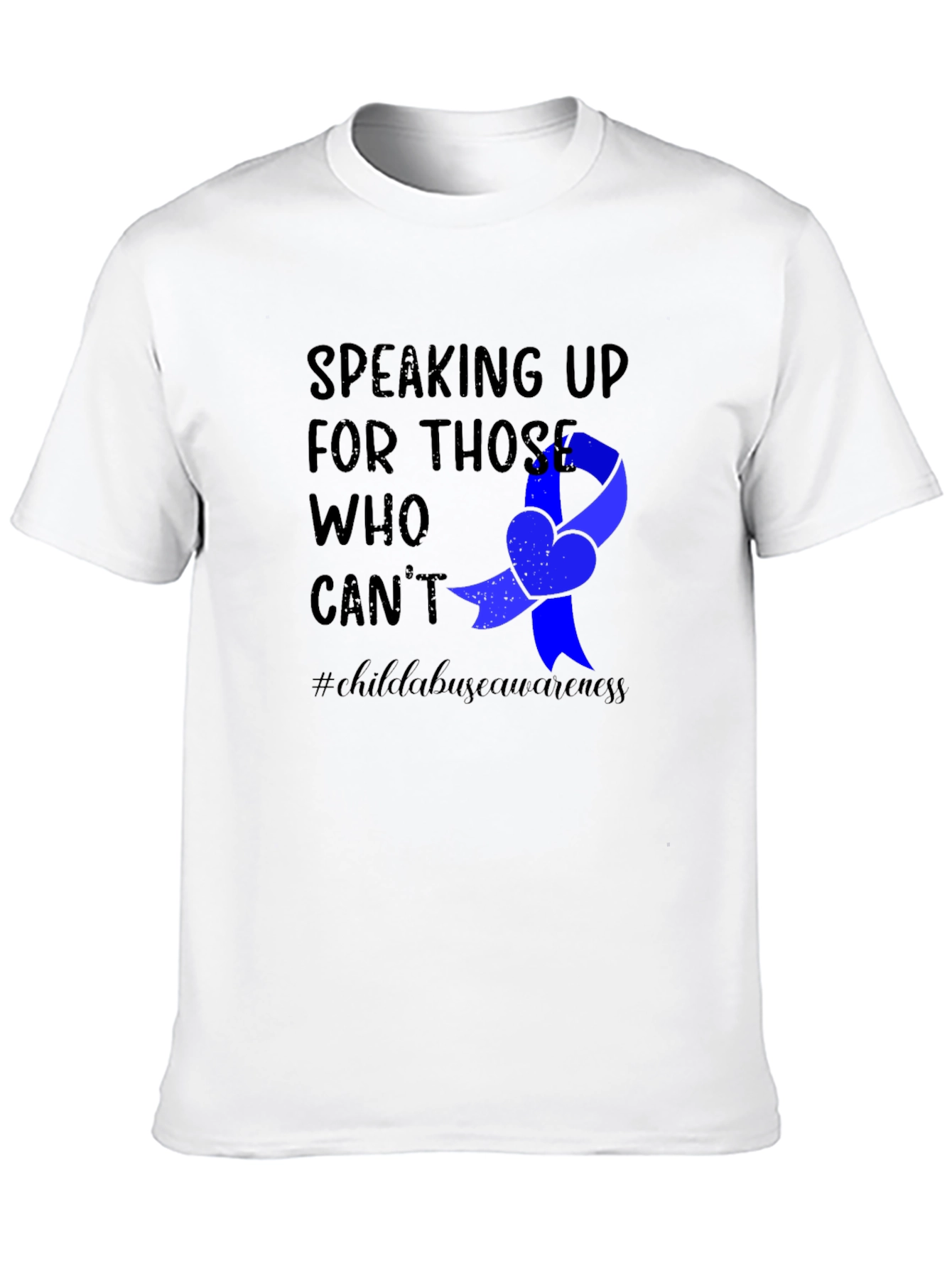 Child Abuse Awareness Tee - Speaking Up T-Shirt