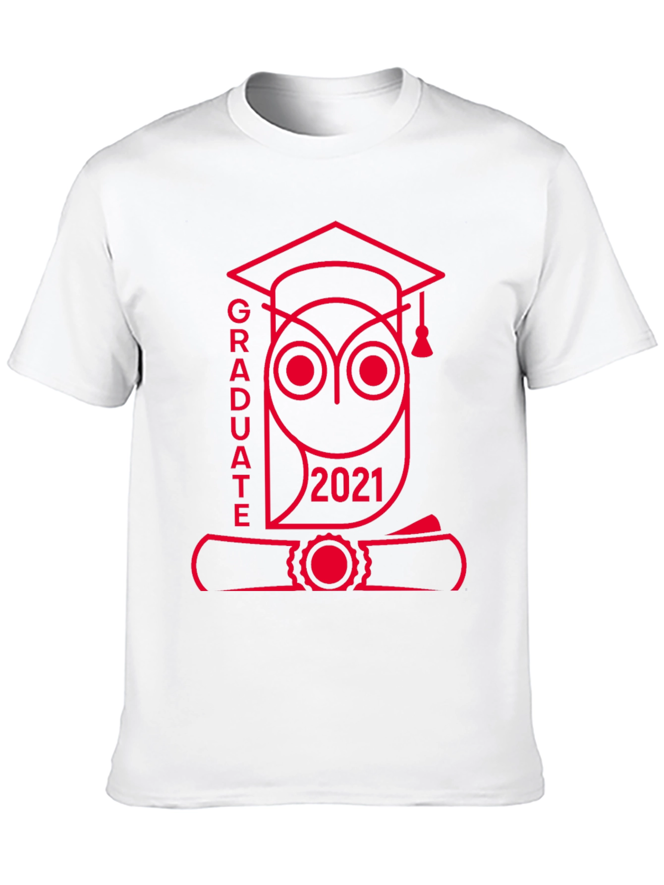 Graduate Owl 2021 Graphic T-Shirt