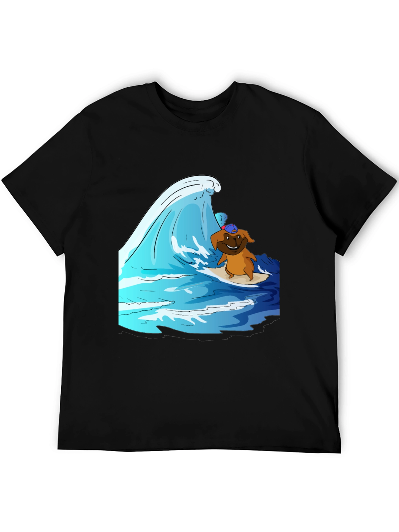 Surfing Dog T-Shirt