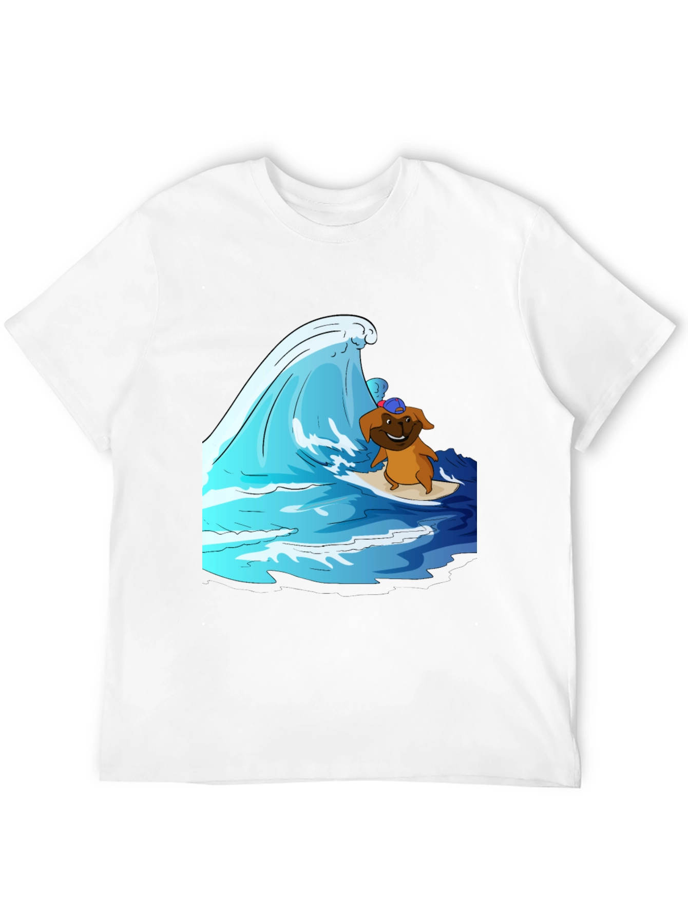 Surfing Dog T-Shirt