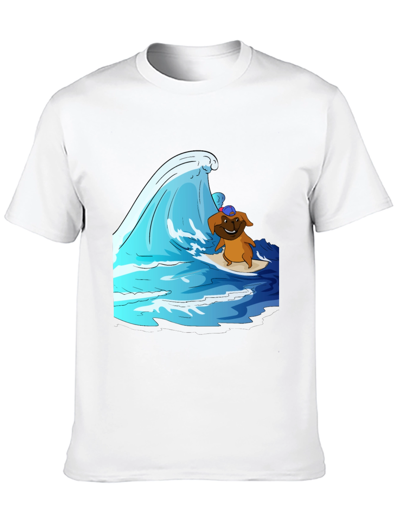 Surfing Dog T-Shirt