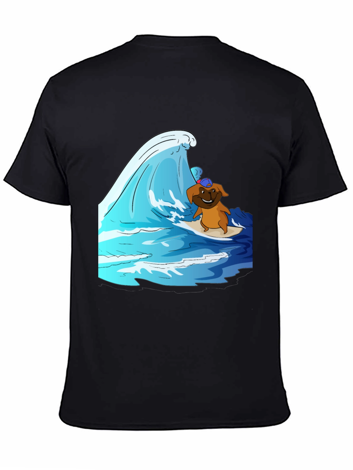 Surfing Dog T-Shirt