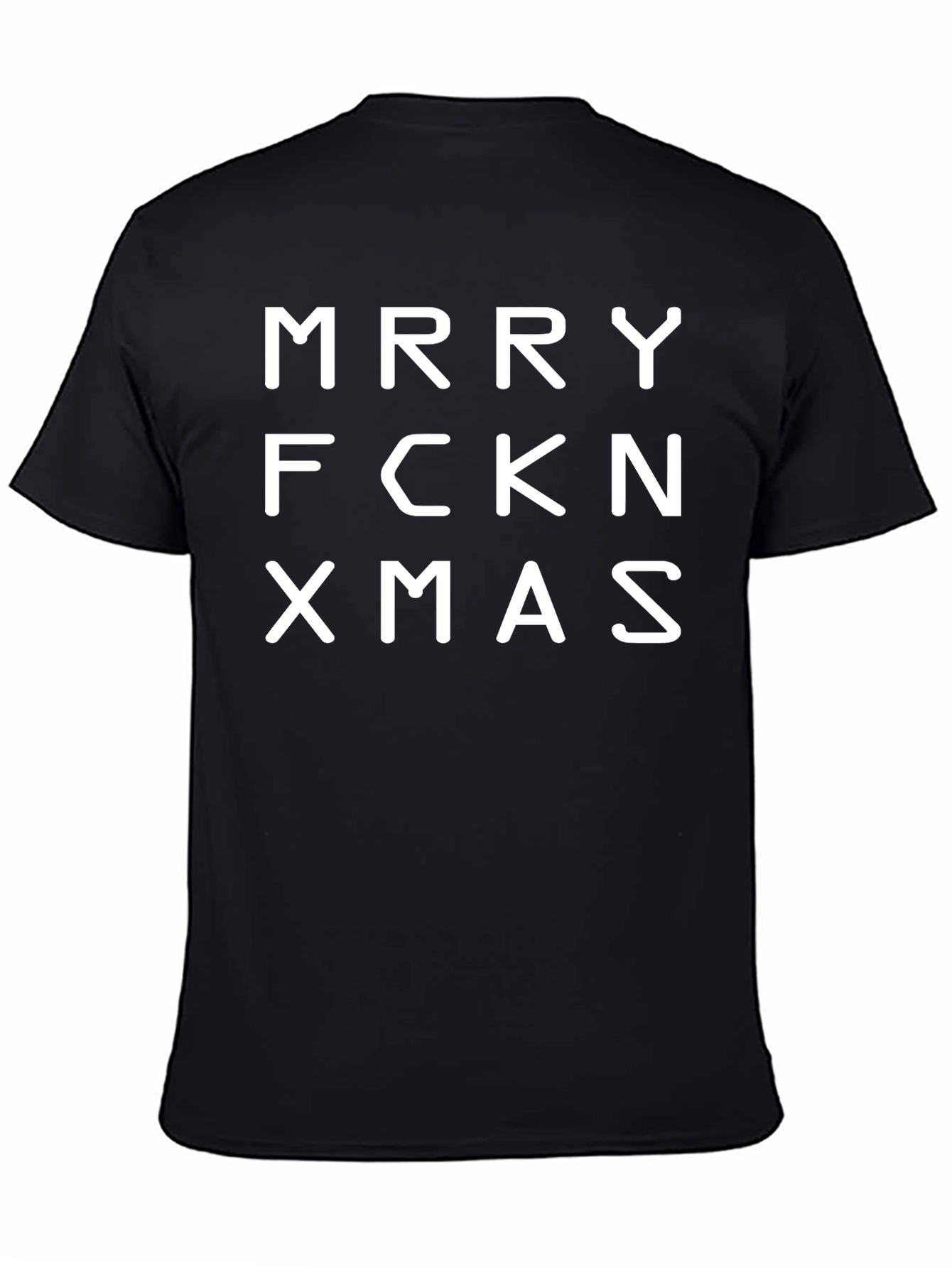 MRRY FCKN XMAS Graphic T-Shirt - Funny Christmas Tee