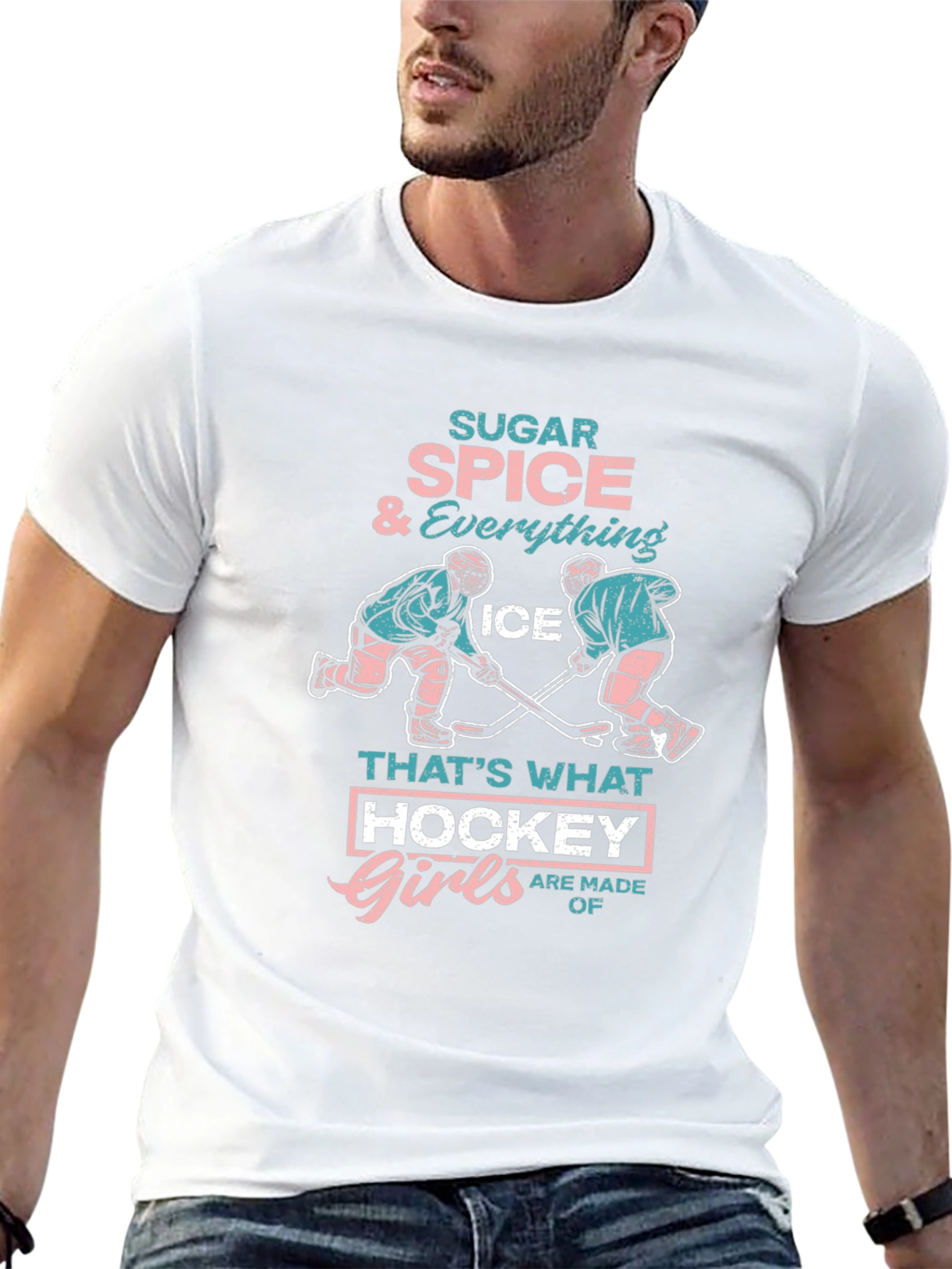 Sugar Spice Hockey Girls T-Shirt