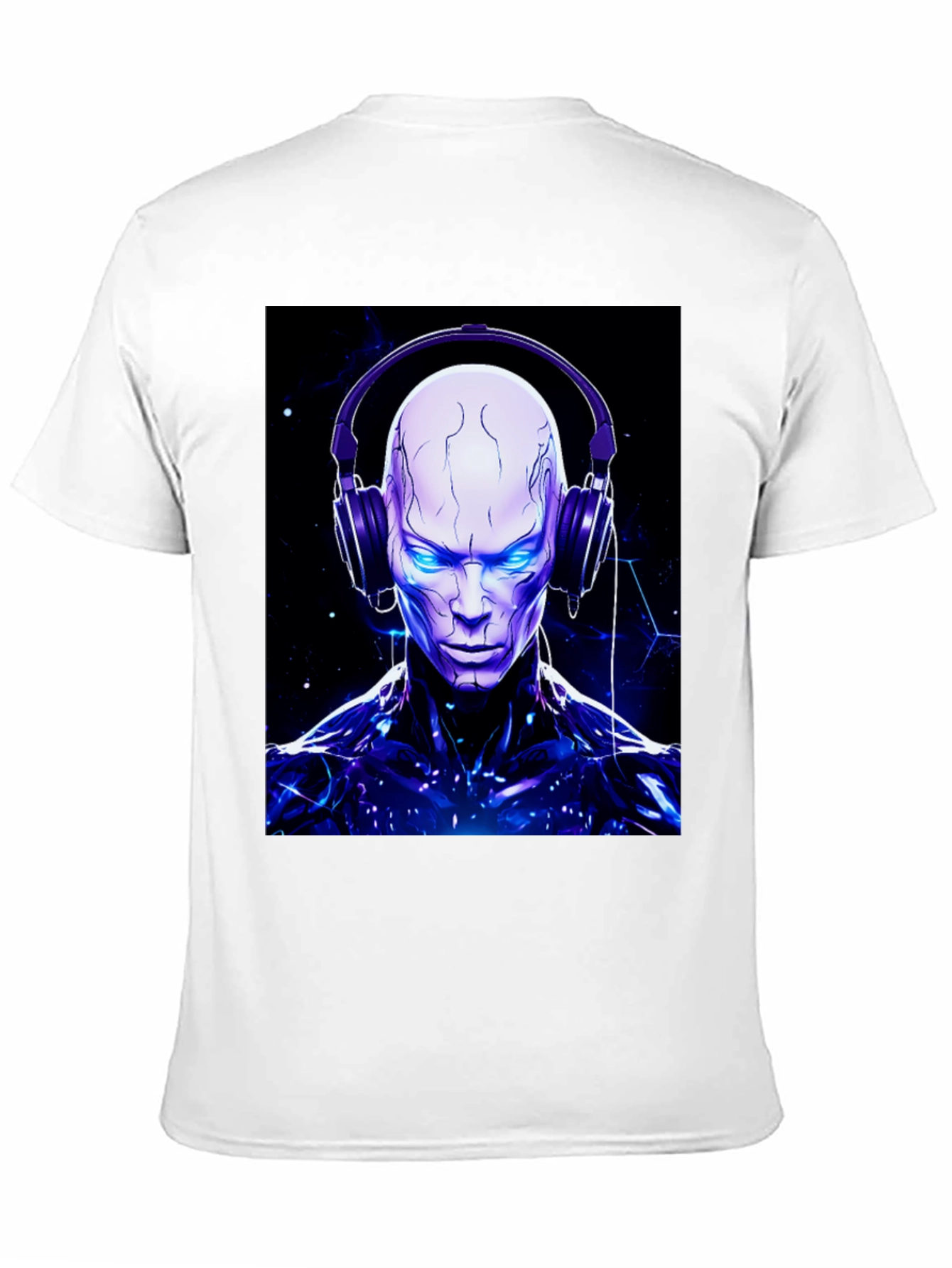 Cyberpunk DJ Graphic Tee - Unique Design