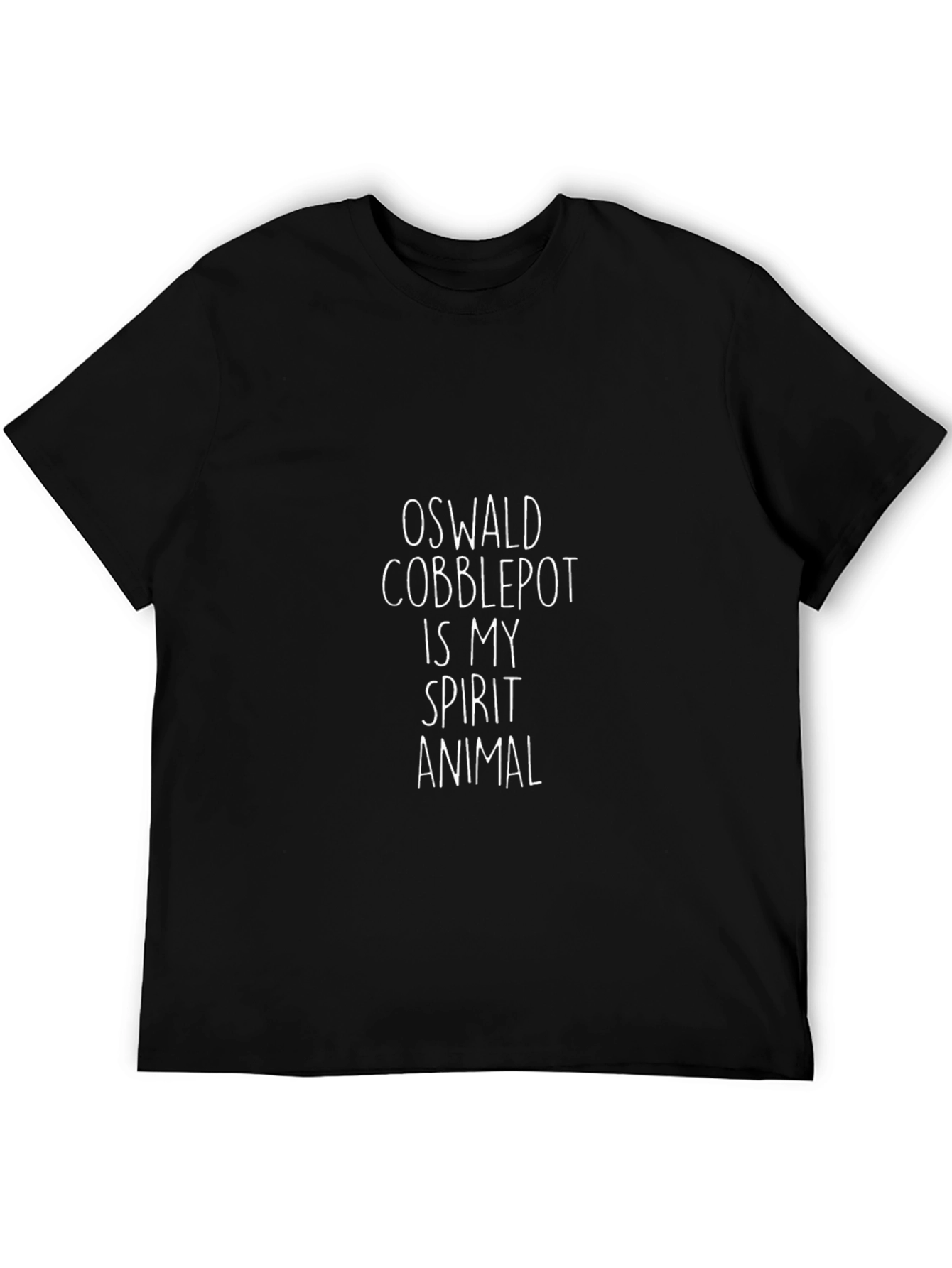 Oswald Cobblepot Spirit Animal Tee - Black T-Shirt