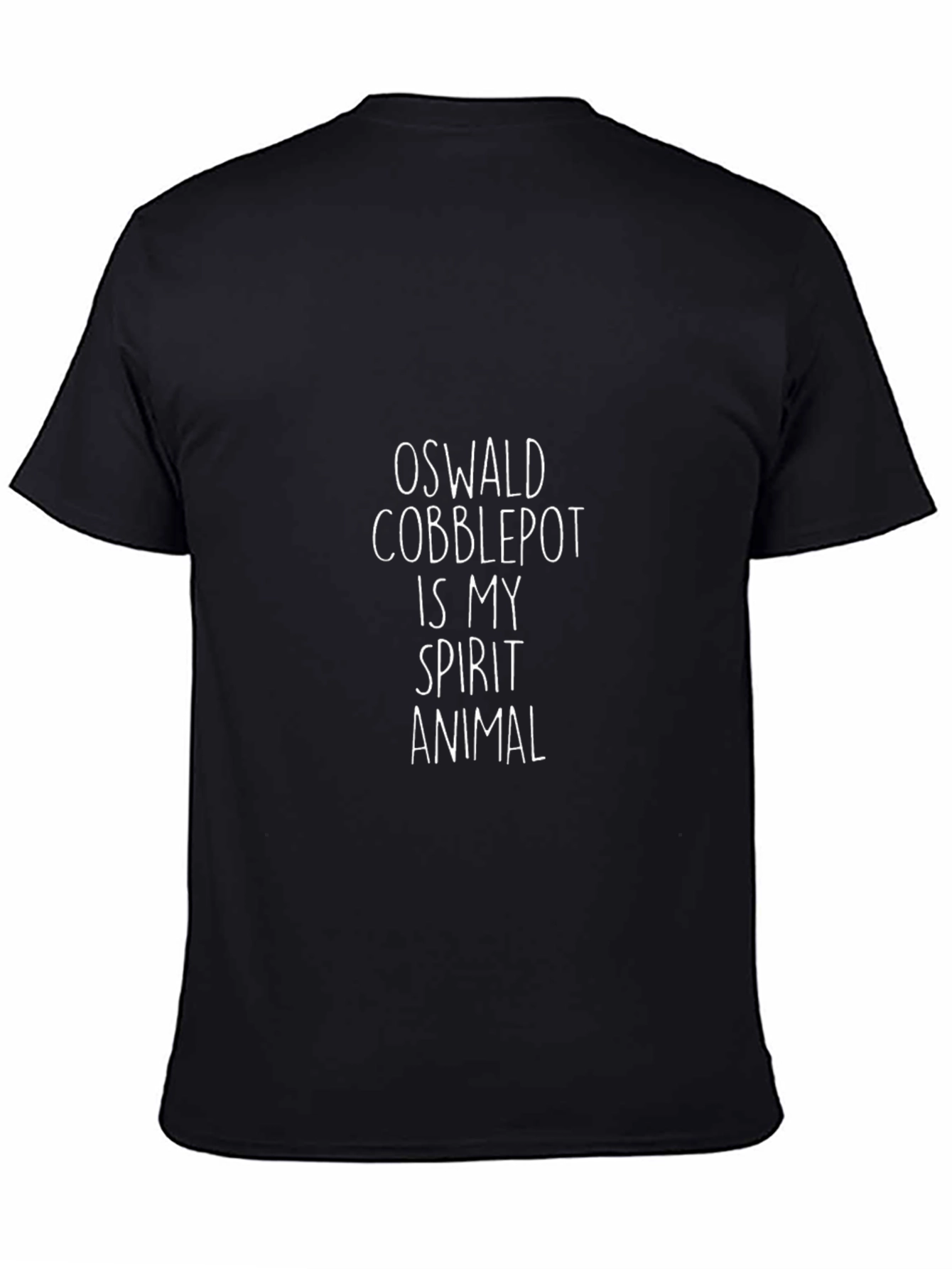 Oswald Cobblepot Spirit Animal Tee - Black T-Shirt
