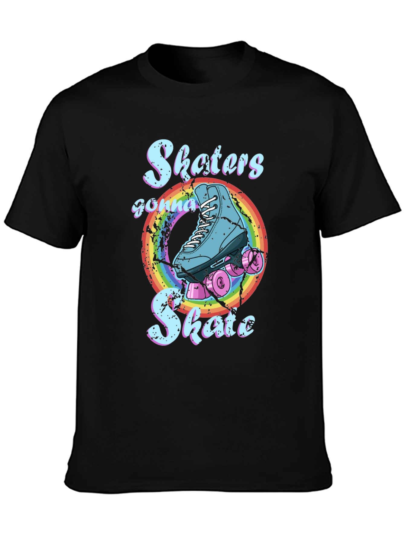 Skater Rainbow Graphic Tee